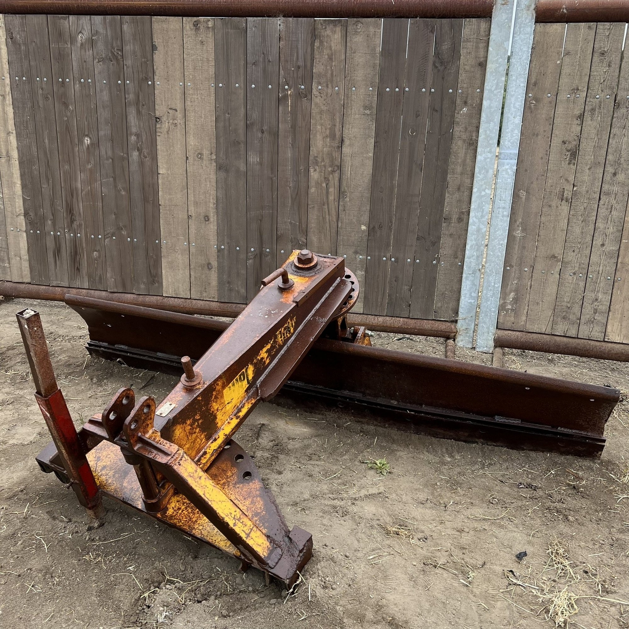 Super Rhino 8 Foot Angle Scraper 3 Point Hitch (A59225)