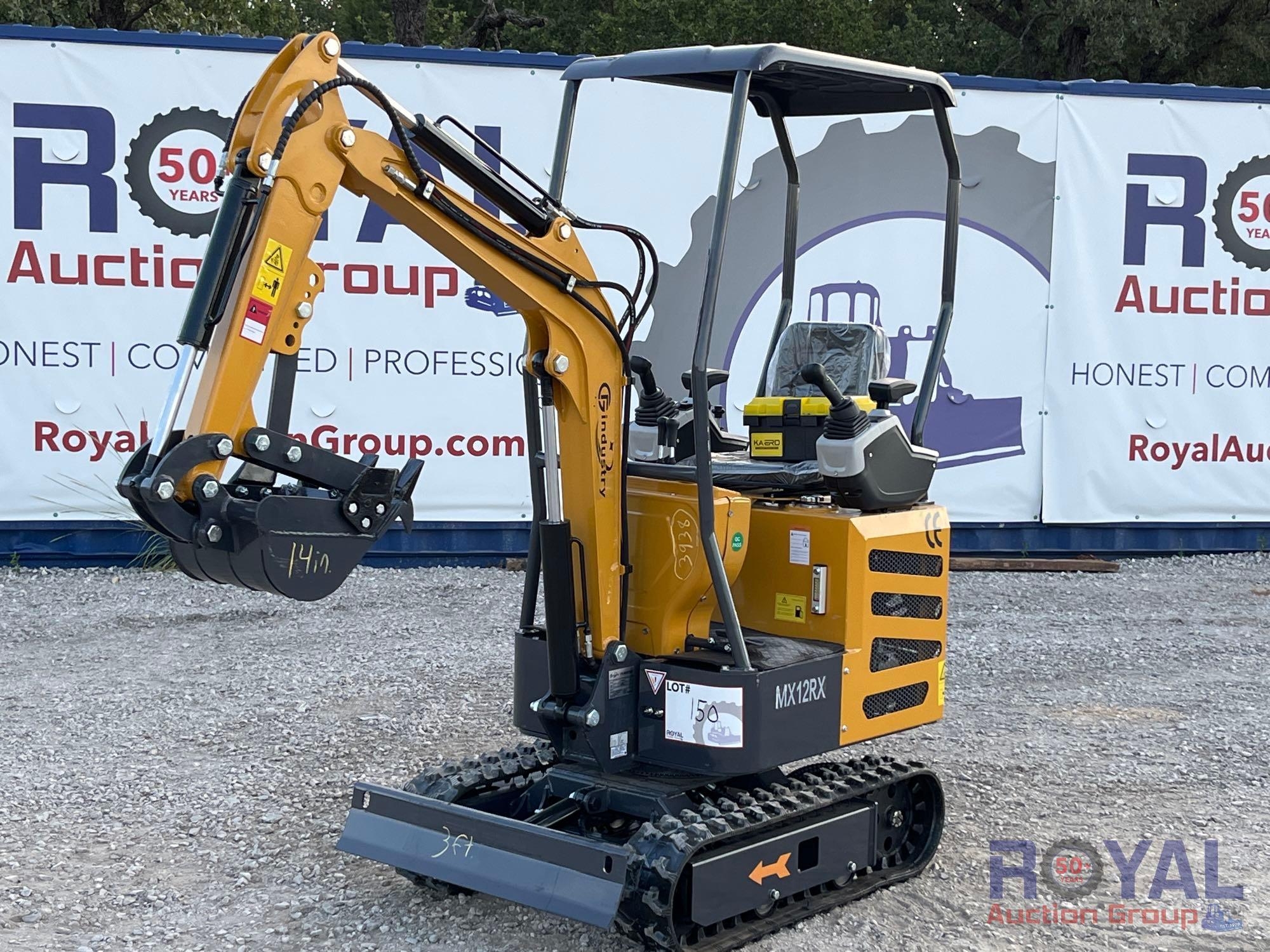 CFG MH12RX Mini Excavator (A49461)