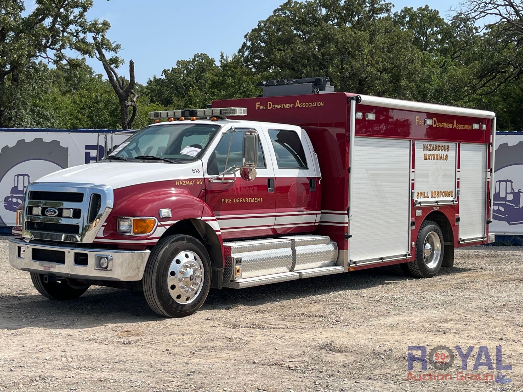 2005 Ford F650 Fire Truck (A49461)