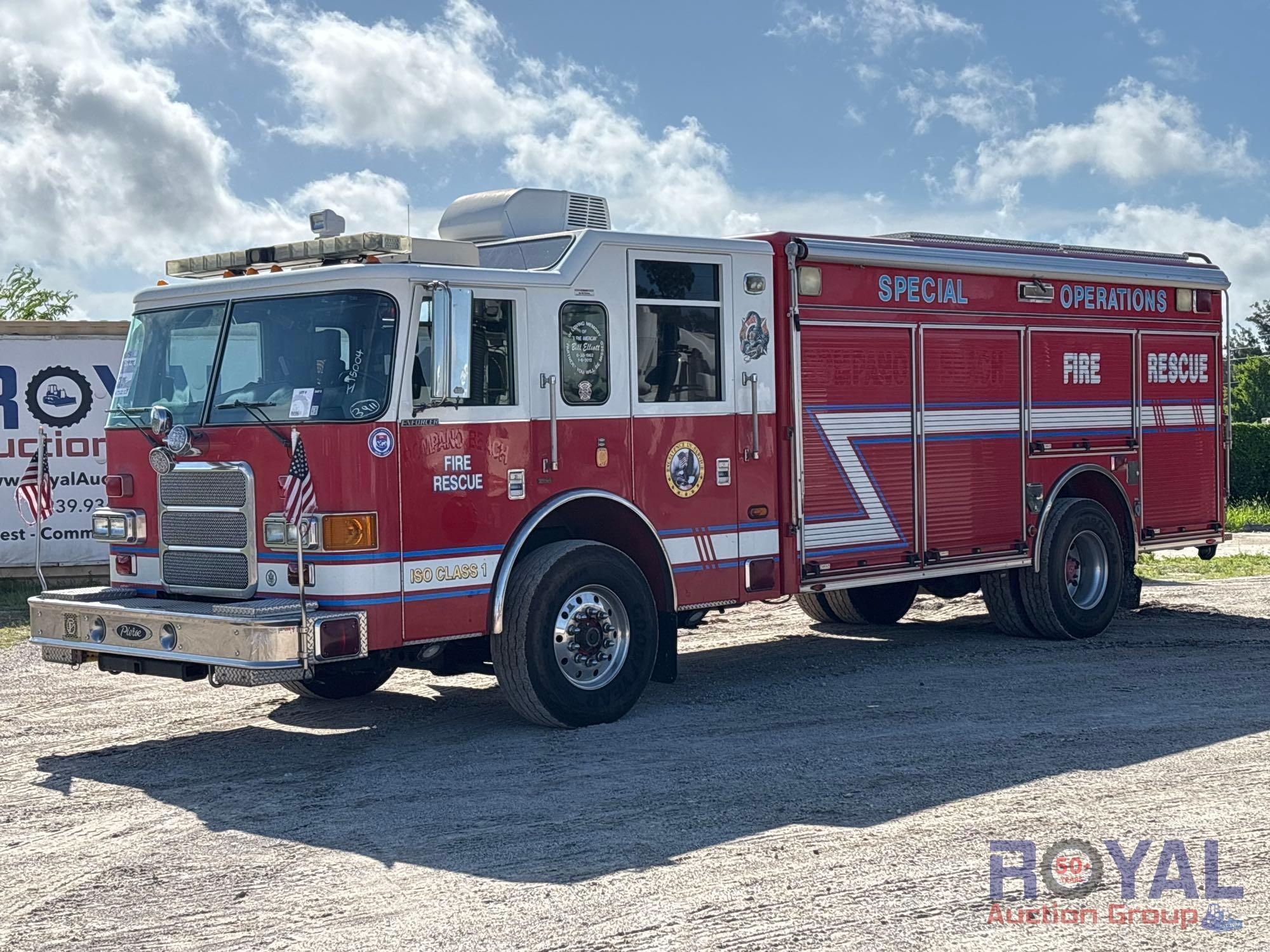 2005 Pierce Enforcer Fire Truck (A50323)