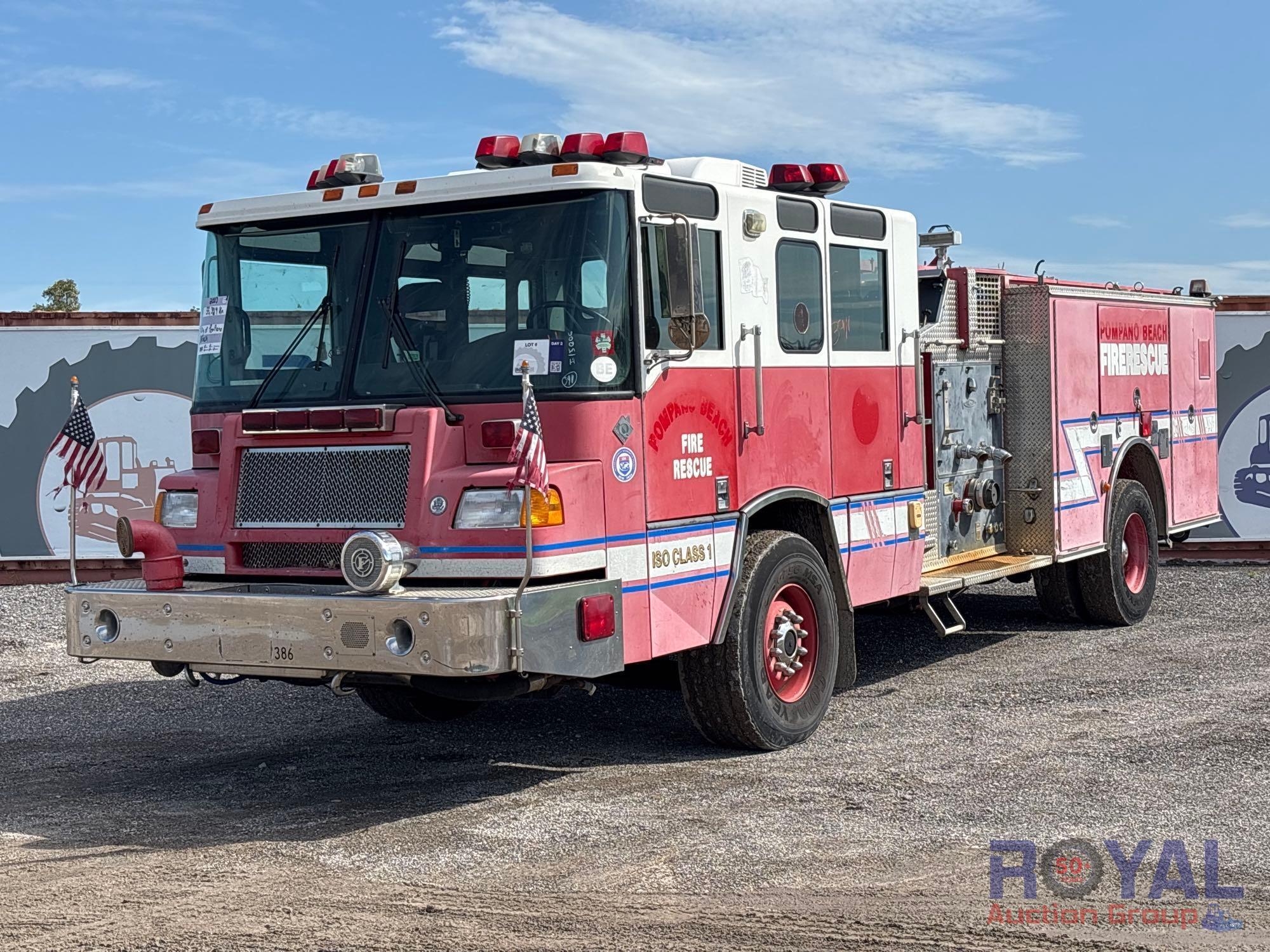2003 Pierce Fire Truck (A50323)