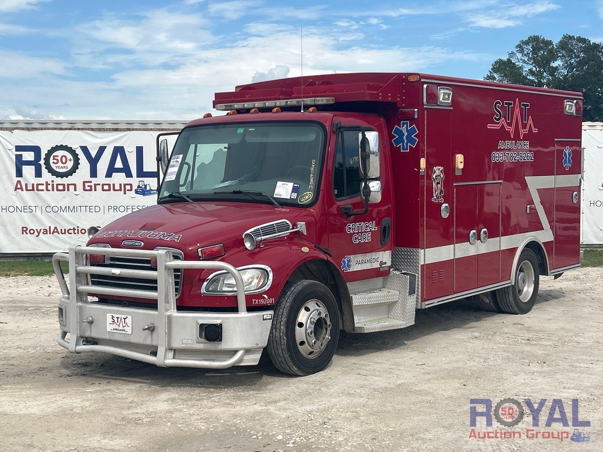2012 Freightliner M2 106 Braun Ambulance (A51692)