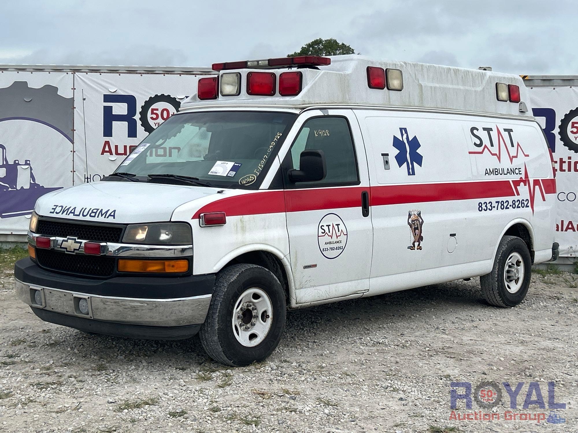 2008 Chevrolet Express 2500 Ambulance (A51692)