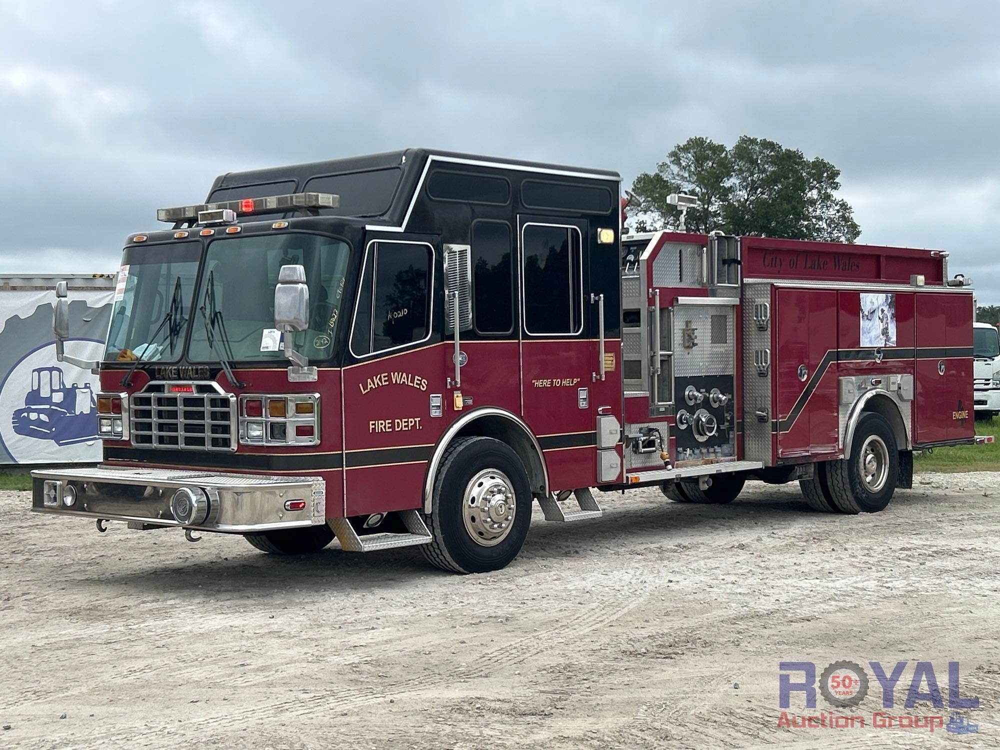 2004 Ferrara Pumper Fire Truck (A51692)