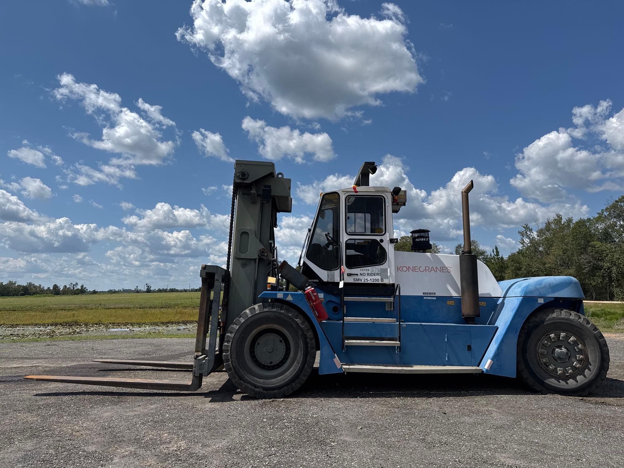 2007 KONECRANE SMV25-1200B STRAIGHT MAST FORKLIFT (A51406)