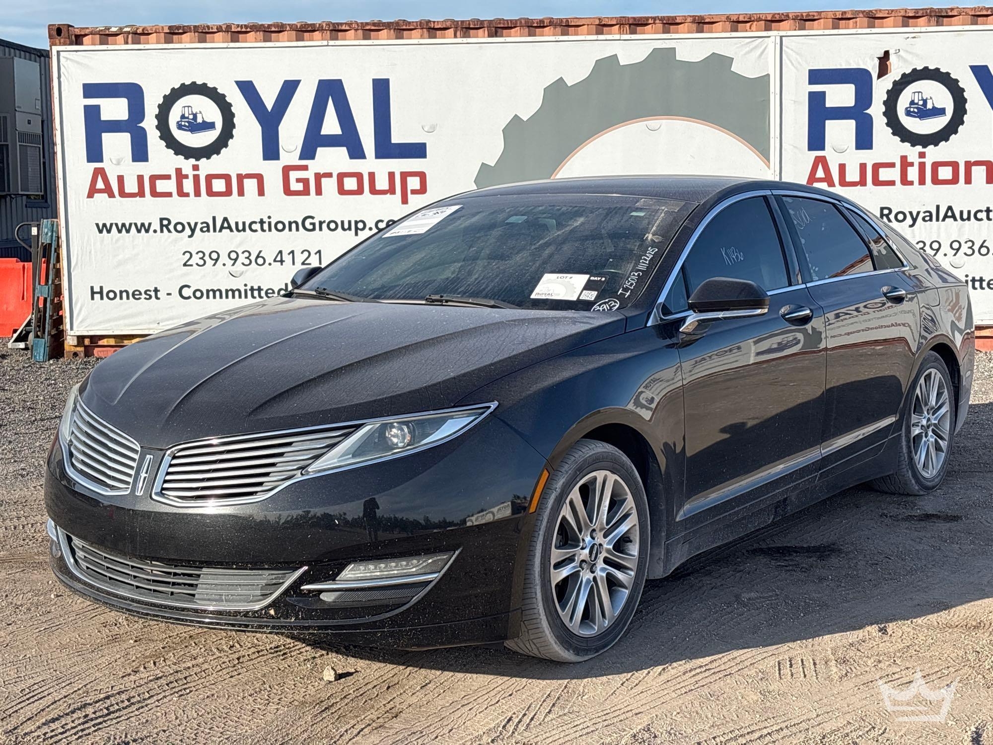 2015 Lincoln MKZ Sedan (A56859)
