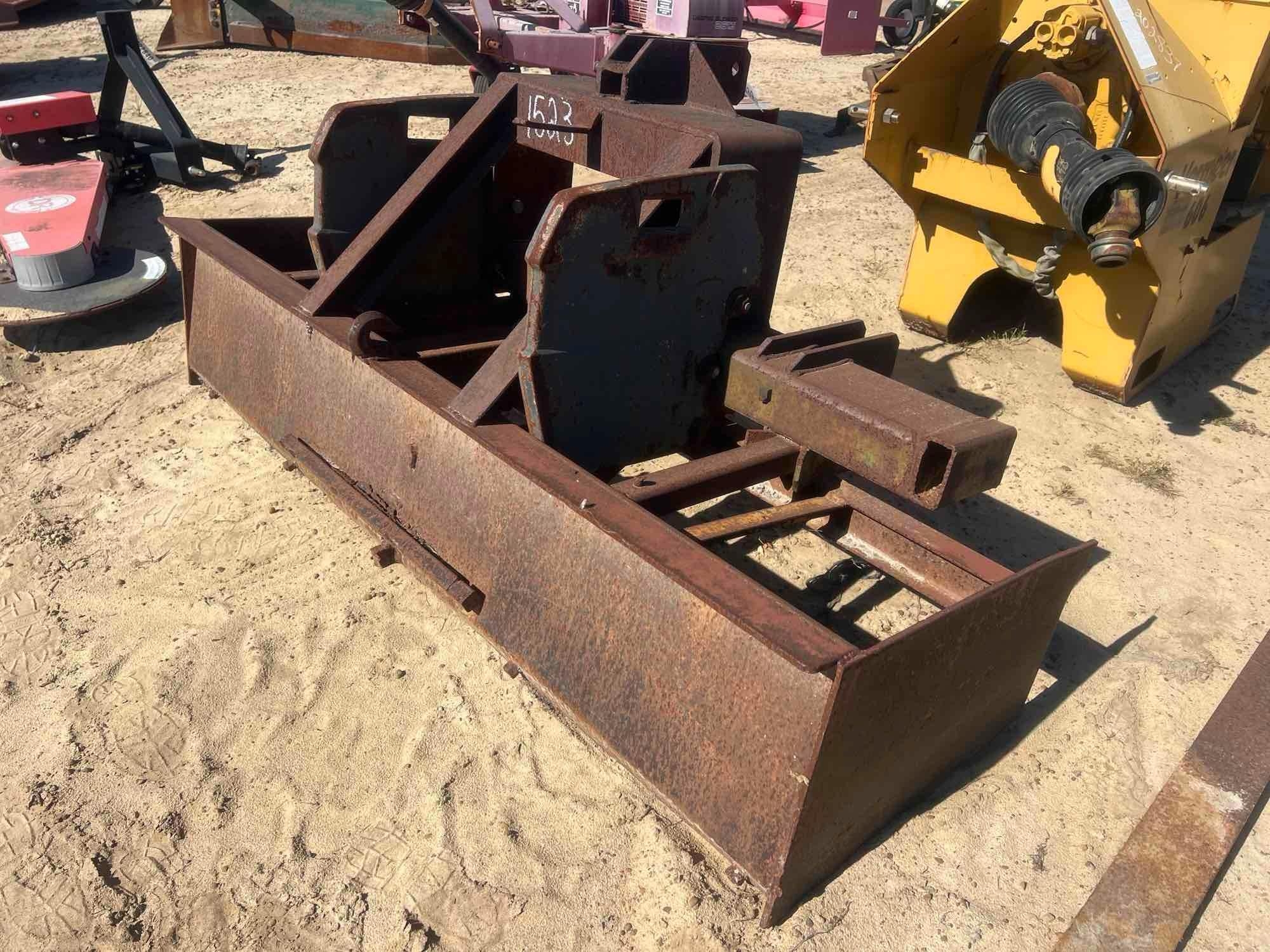 74" PLATED HEAVY DUTY BOX BLADE (A57192)