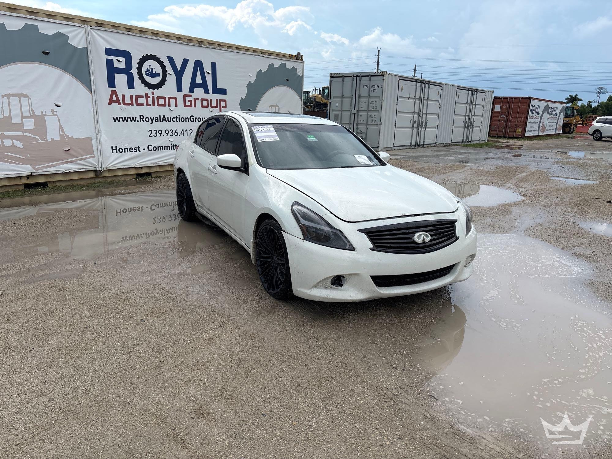 2012 Infiniti G25 Sedan (A56859)