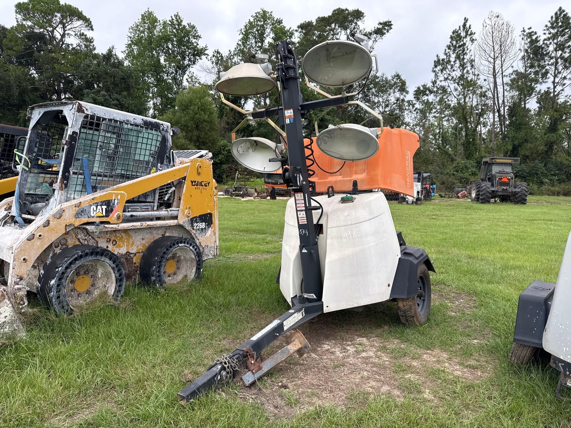 2018 GENERAC MAGNUM PORTABLE DIESEL LIGHT TOWER (A51247)