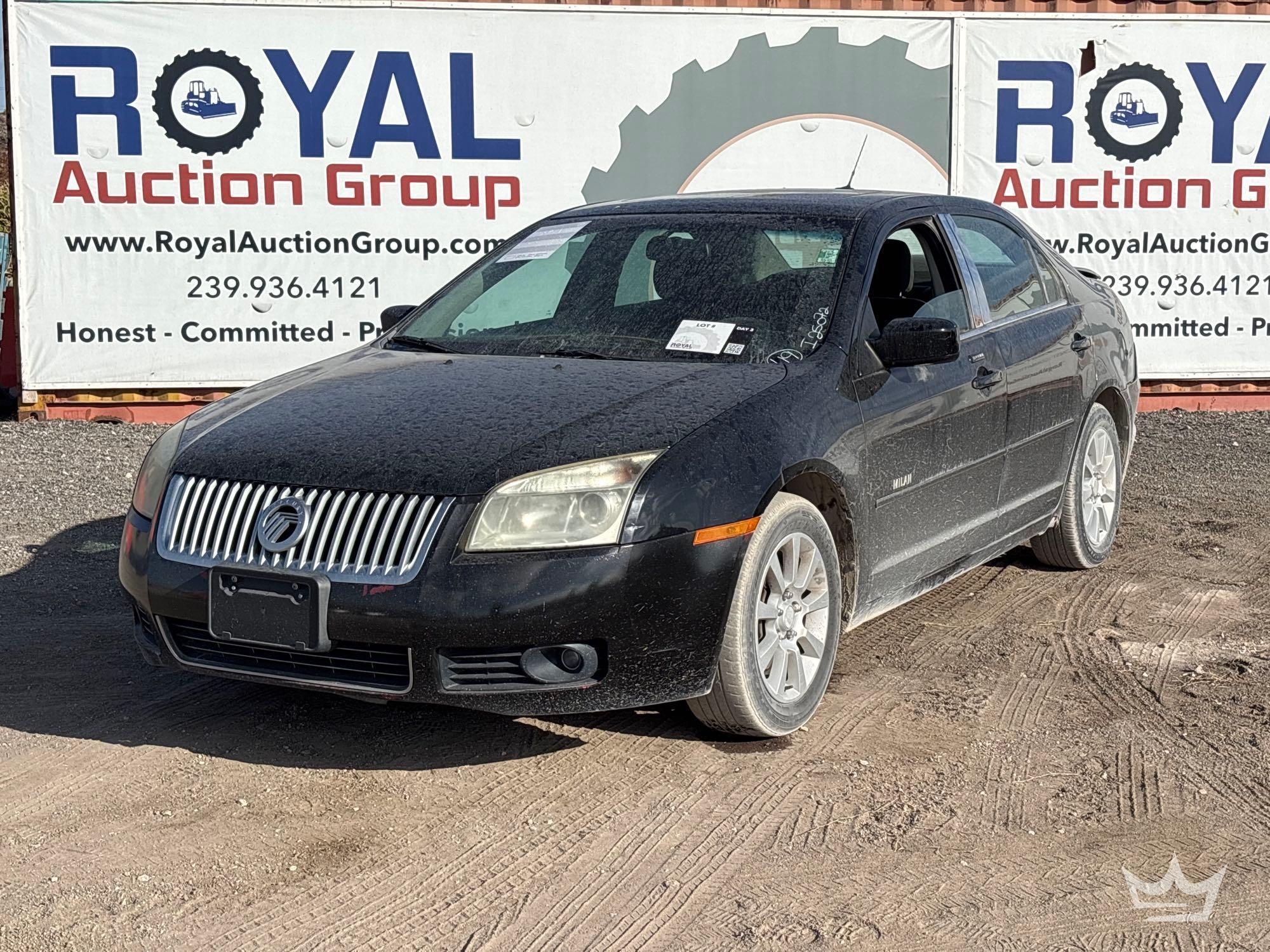 2008 Mercury Milan Sedan (A56859)