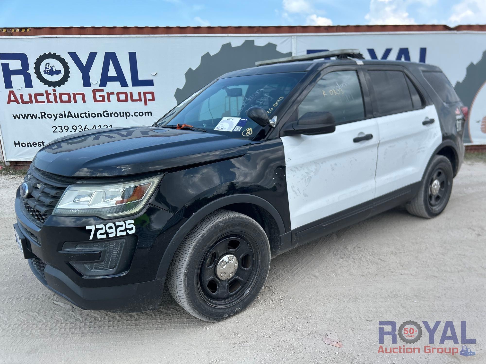 2016 Ford Explorer AWD SUV (A46684)