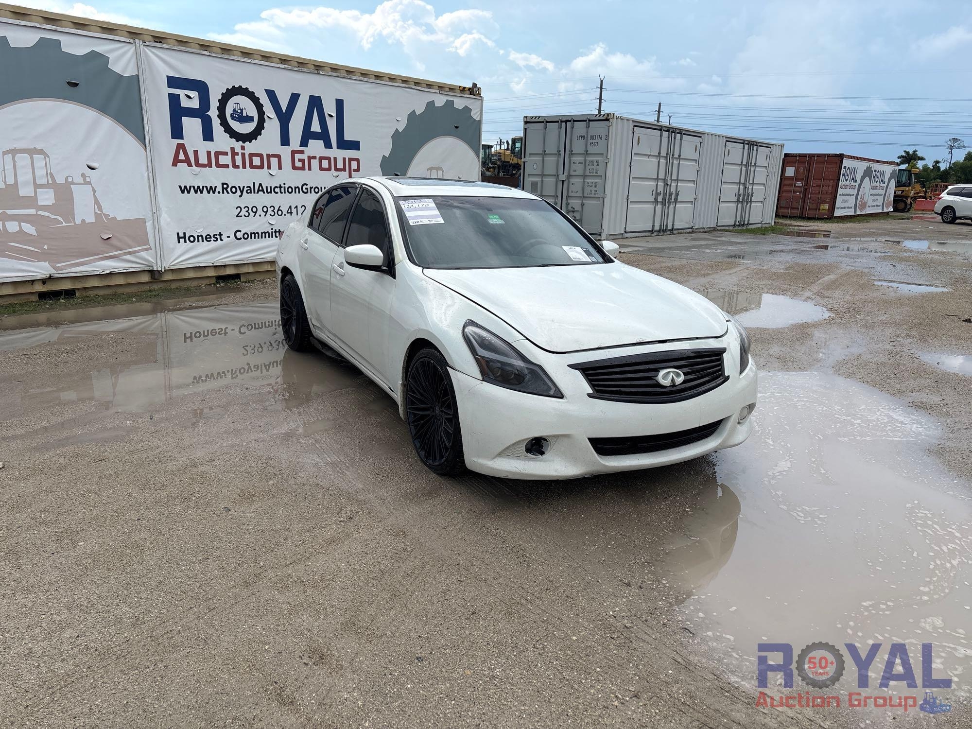 2012 Infiniti G25 Sedan (A50324)