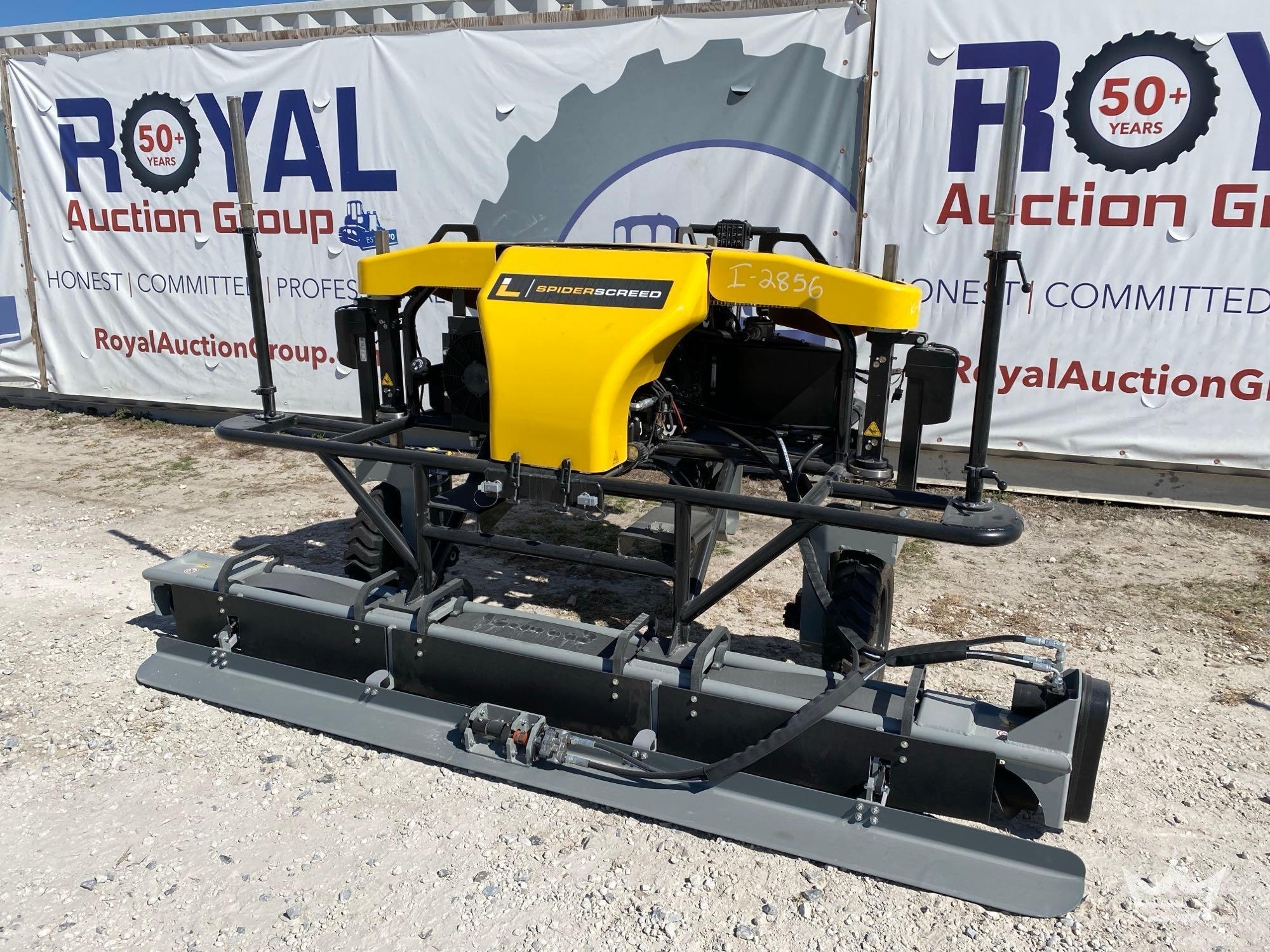 2025 Ligchine Spiderscreed Concrete Screed (A56857)