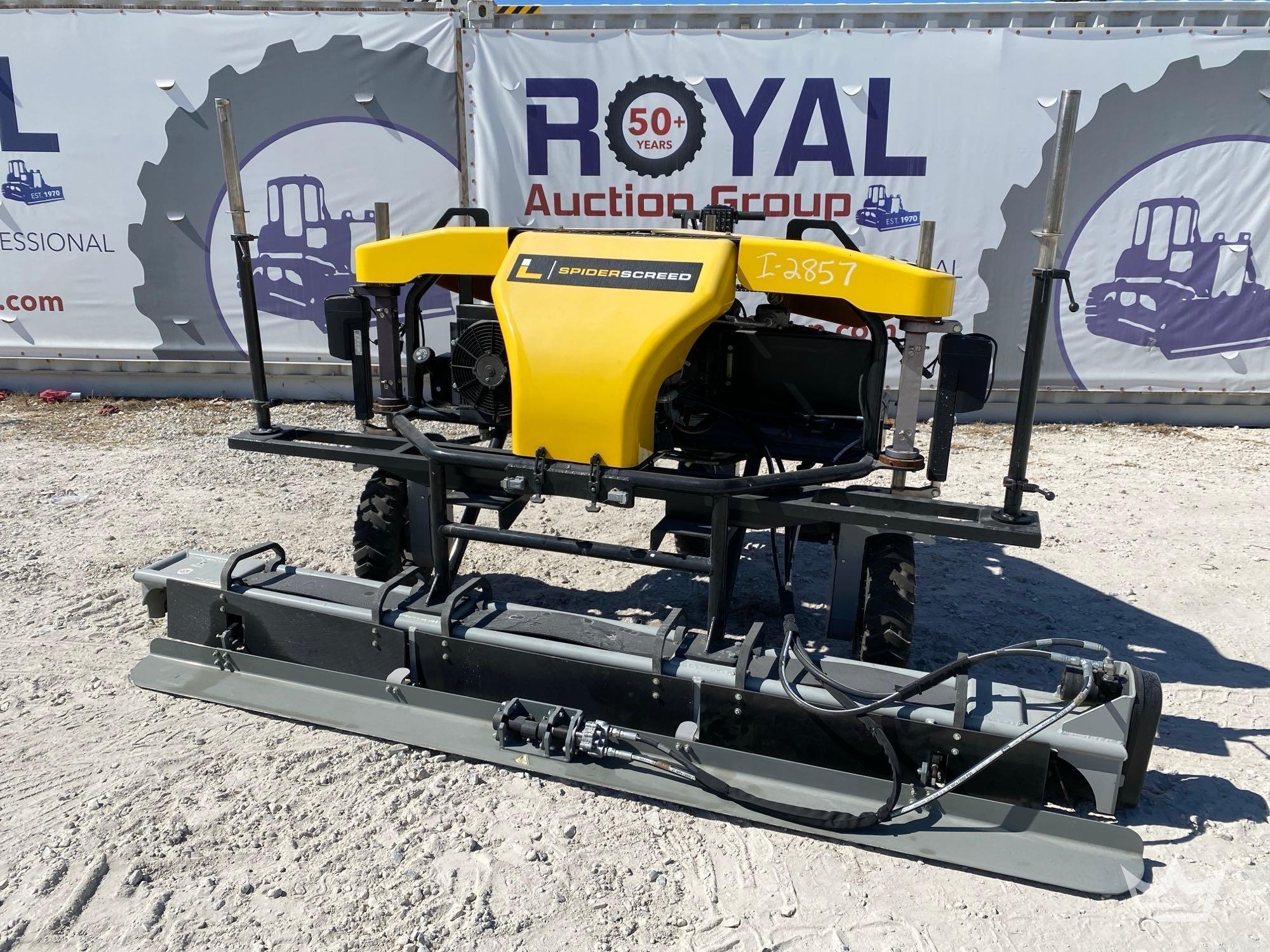 2022 Ligchine Spiderscreed Concrete Screed (A56857)