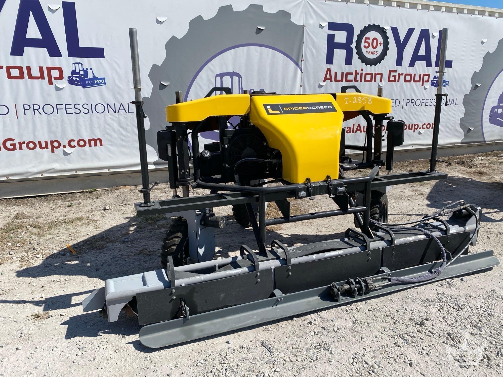 2019 Ligchine Spiderscreed Concrete Screed (A56857)