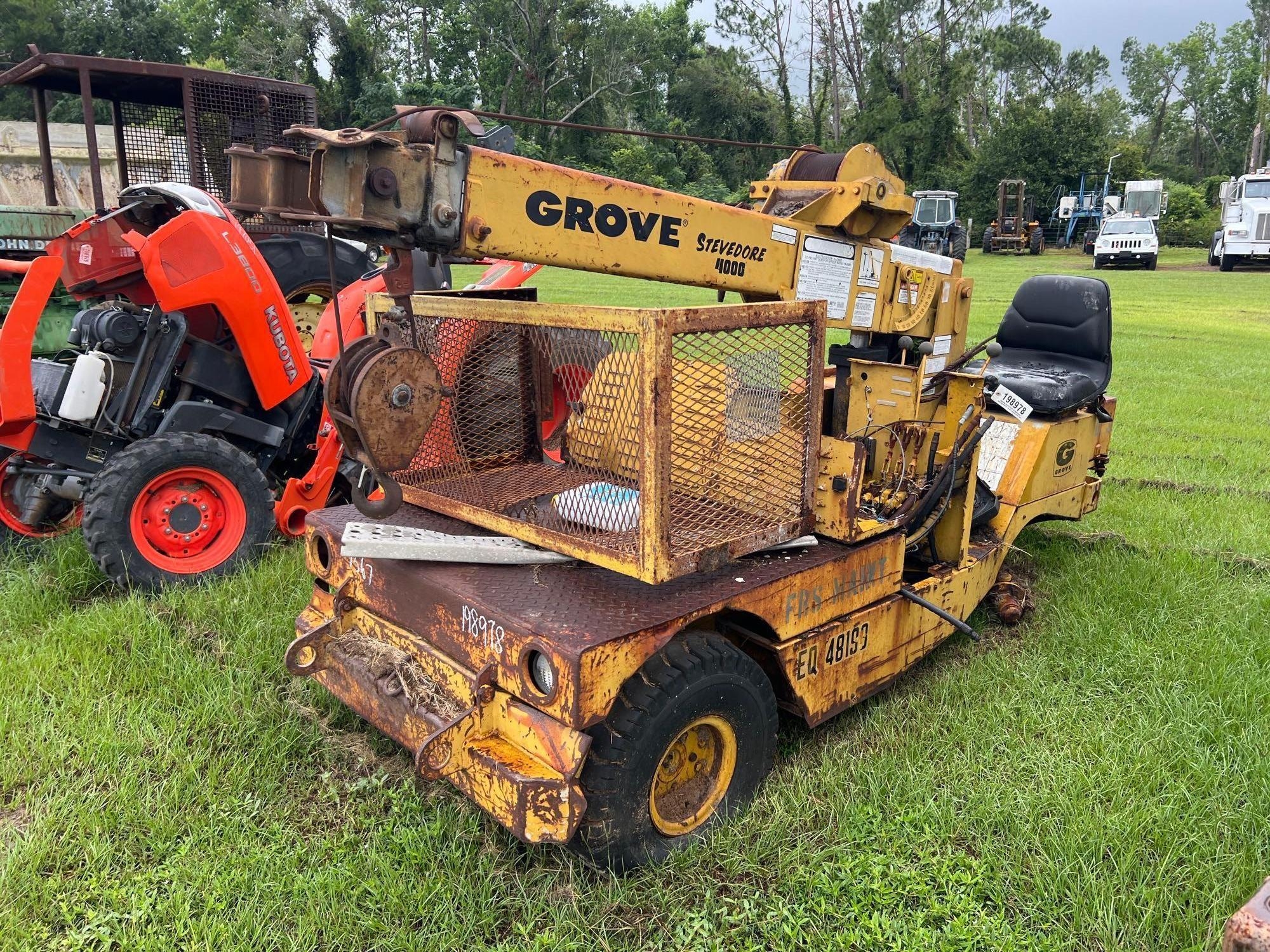 (INOP) GROVE 4000 MOBILE CRANE (A51243)