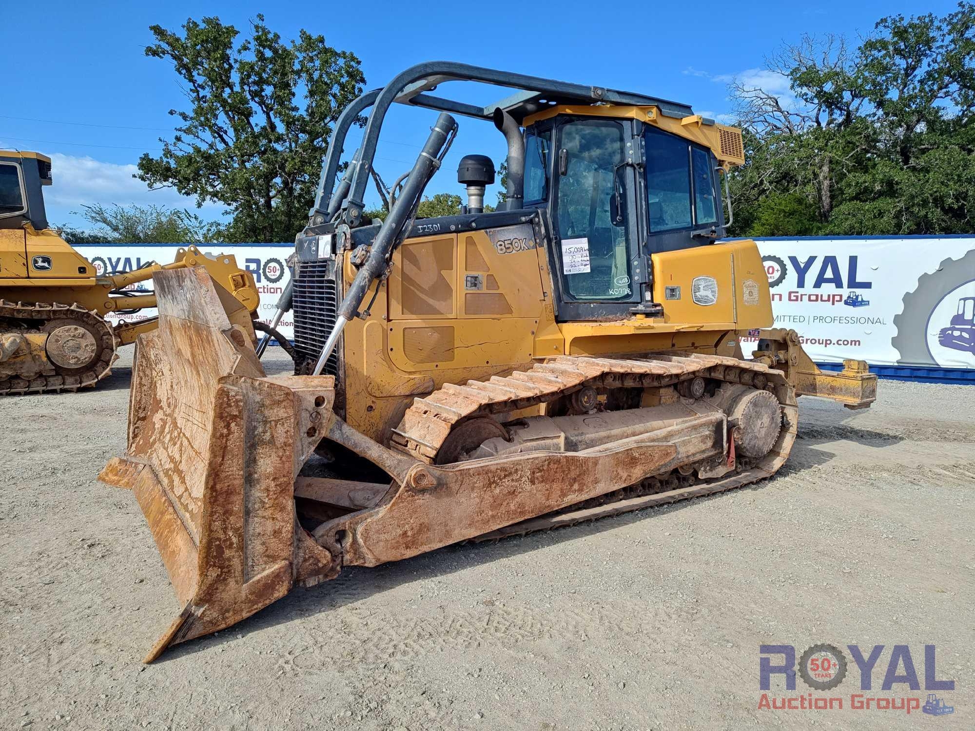 2012 John Deere 850K Crawler Tractor Dozer (A52377)