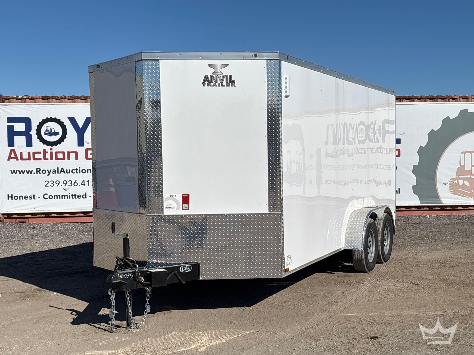 2026 Anvil AT7X15TA2 16ft T/A Enclosed Trailer (A56859)