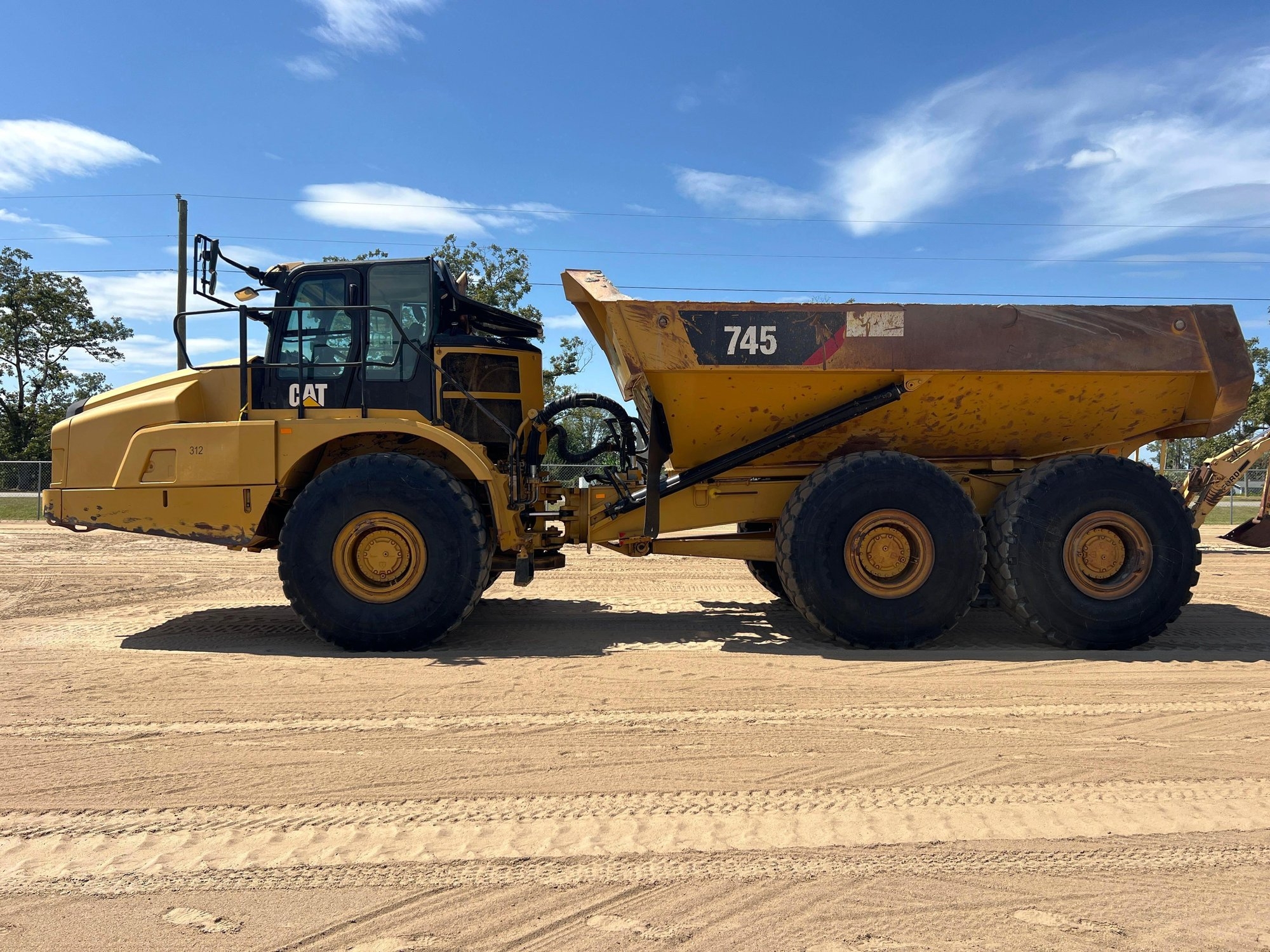 2018 CATERPILLAR 745 OFF ROAD DUMP TRUCK (A52705)
