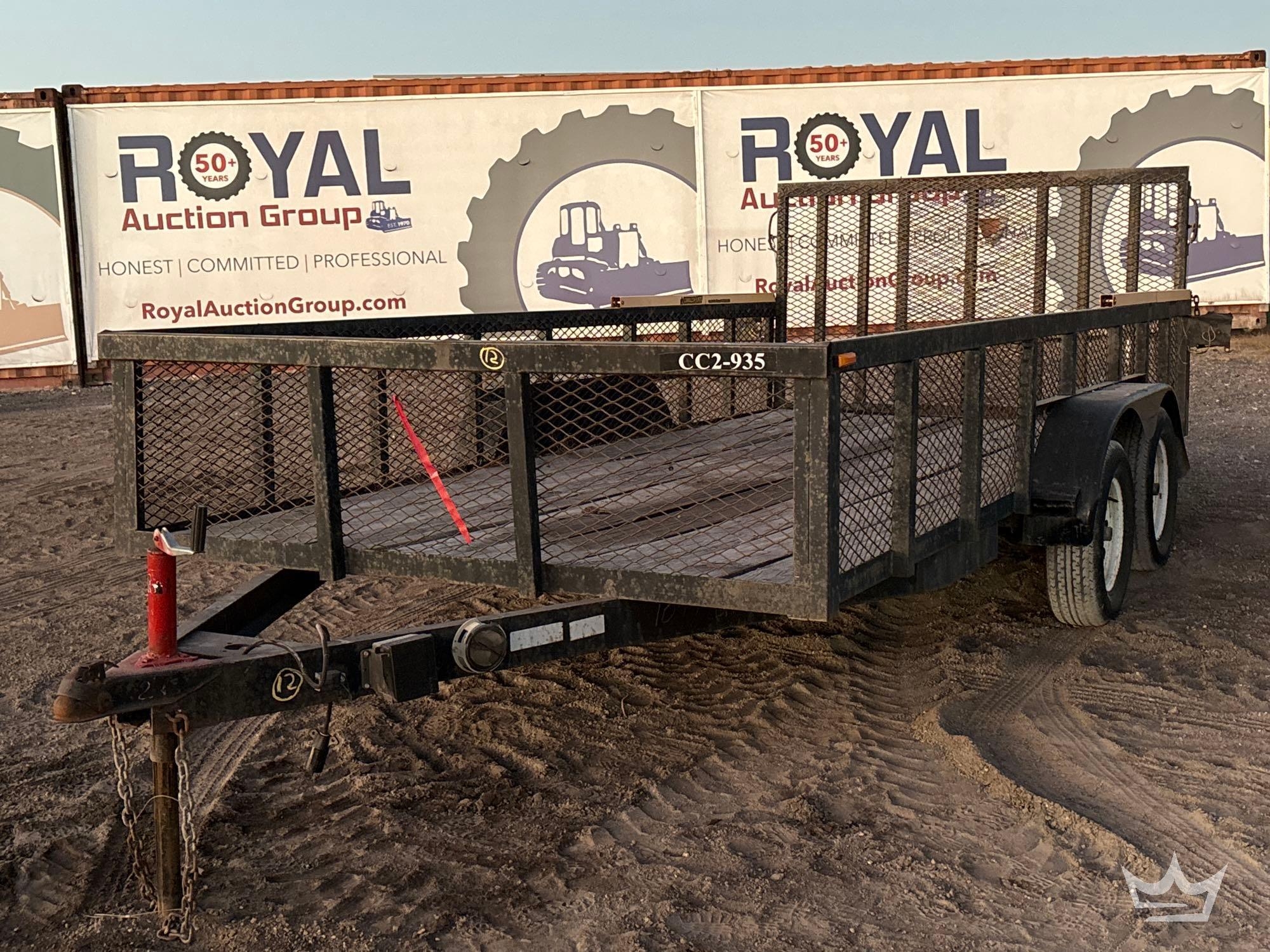 T/A Utility Trailer (A56859)