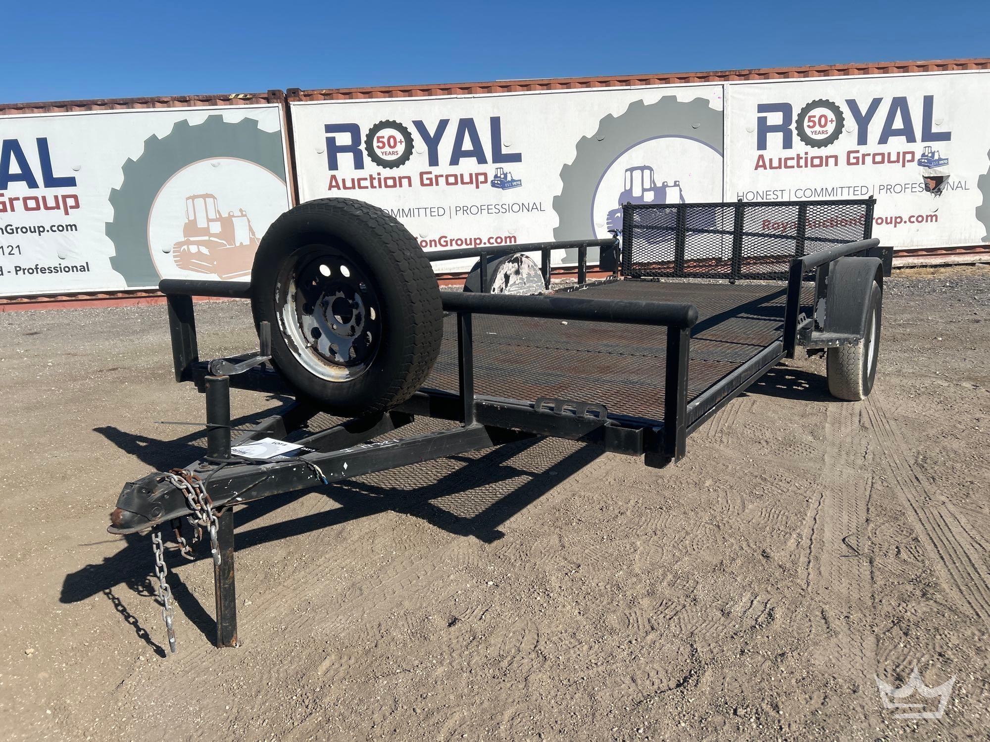 13ft S/A Utility Trailer (A56859)
