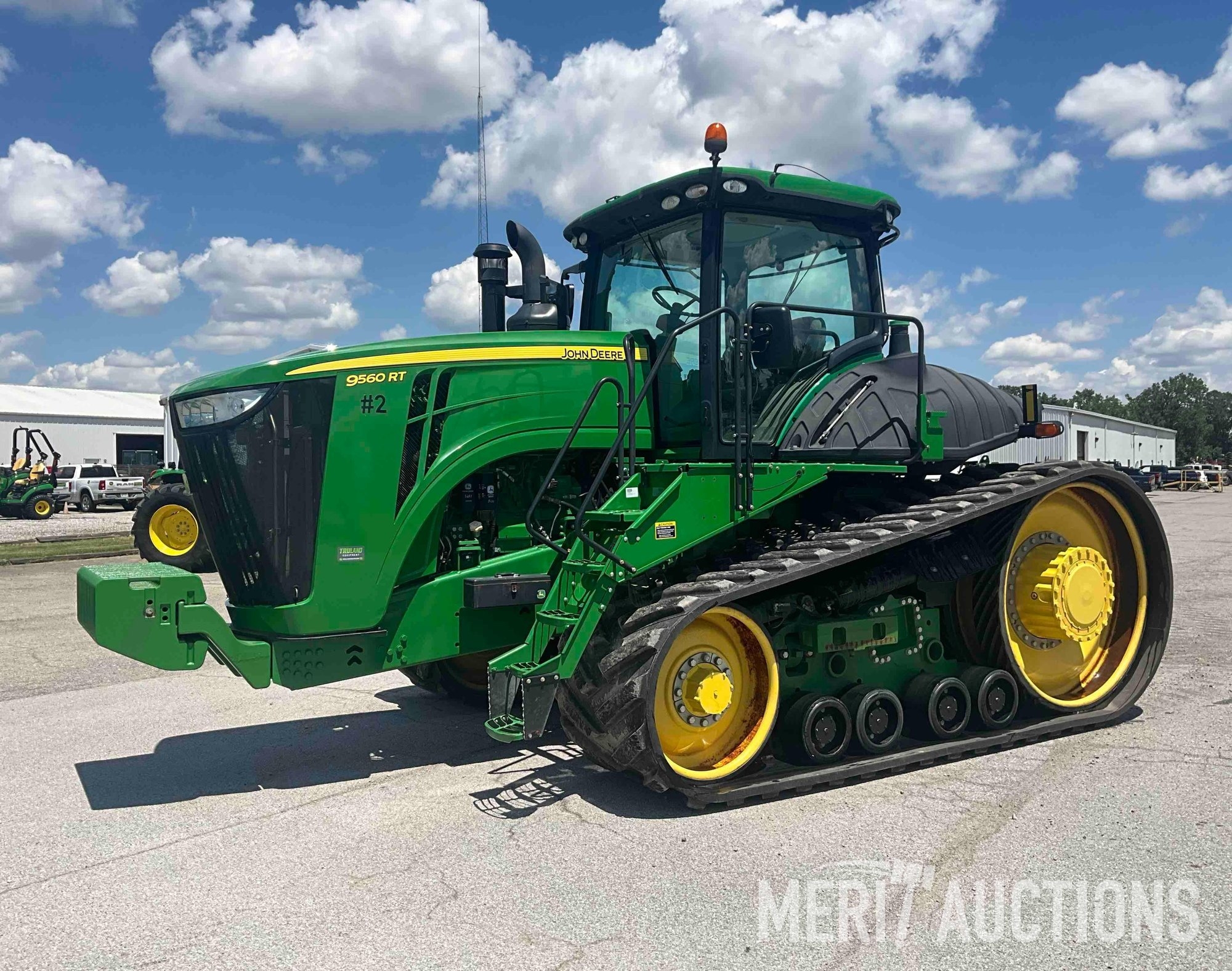 2012 John Deere 9560RT Track Tractor (A50657)