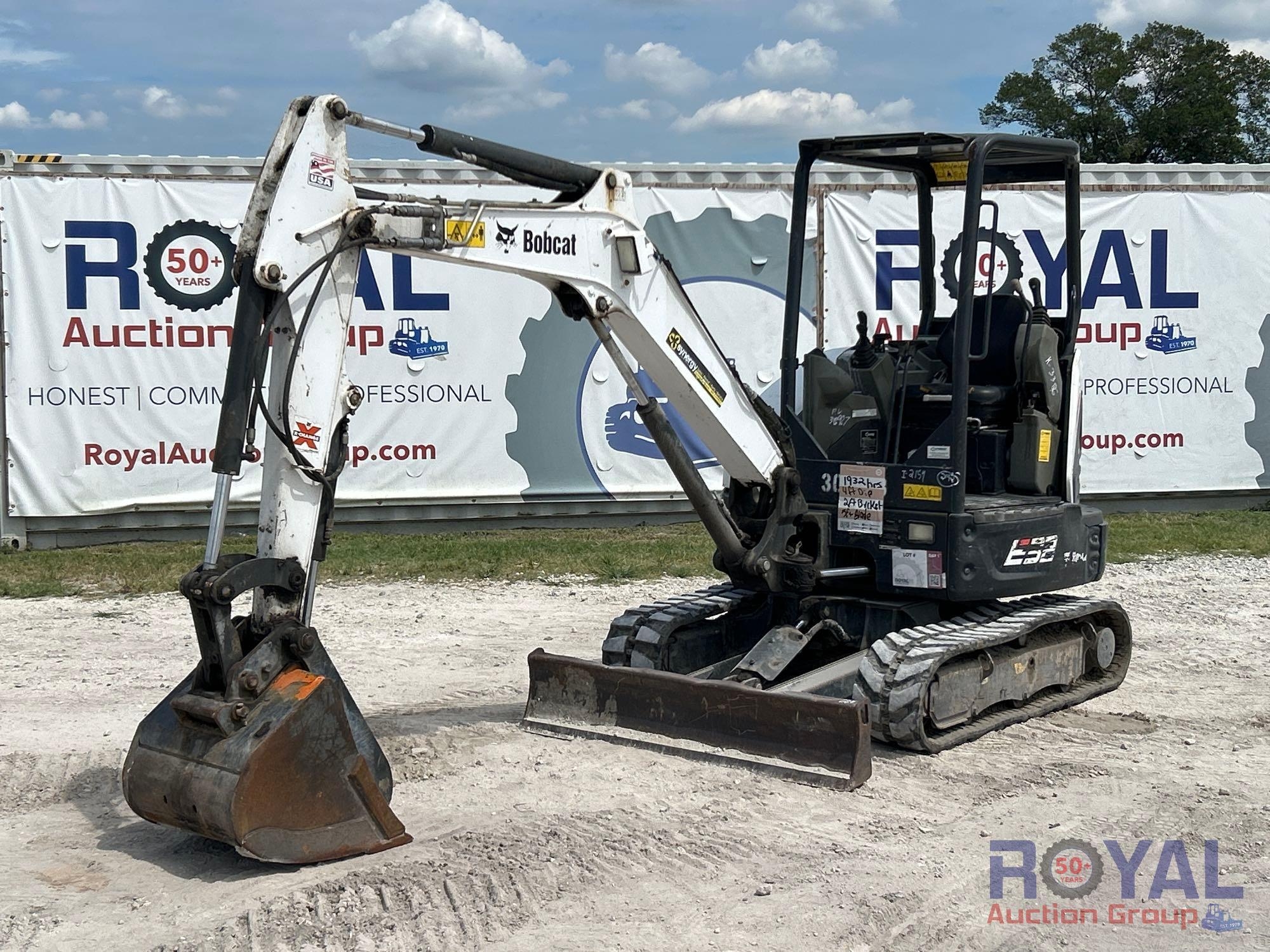 2019 Bobcat E32i Mini Excavator (A51691)