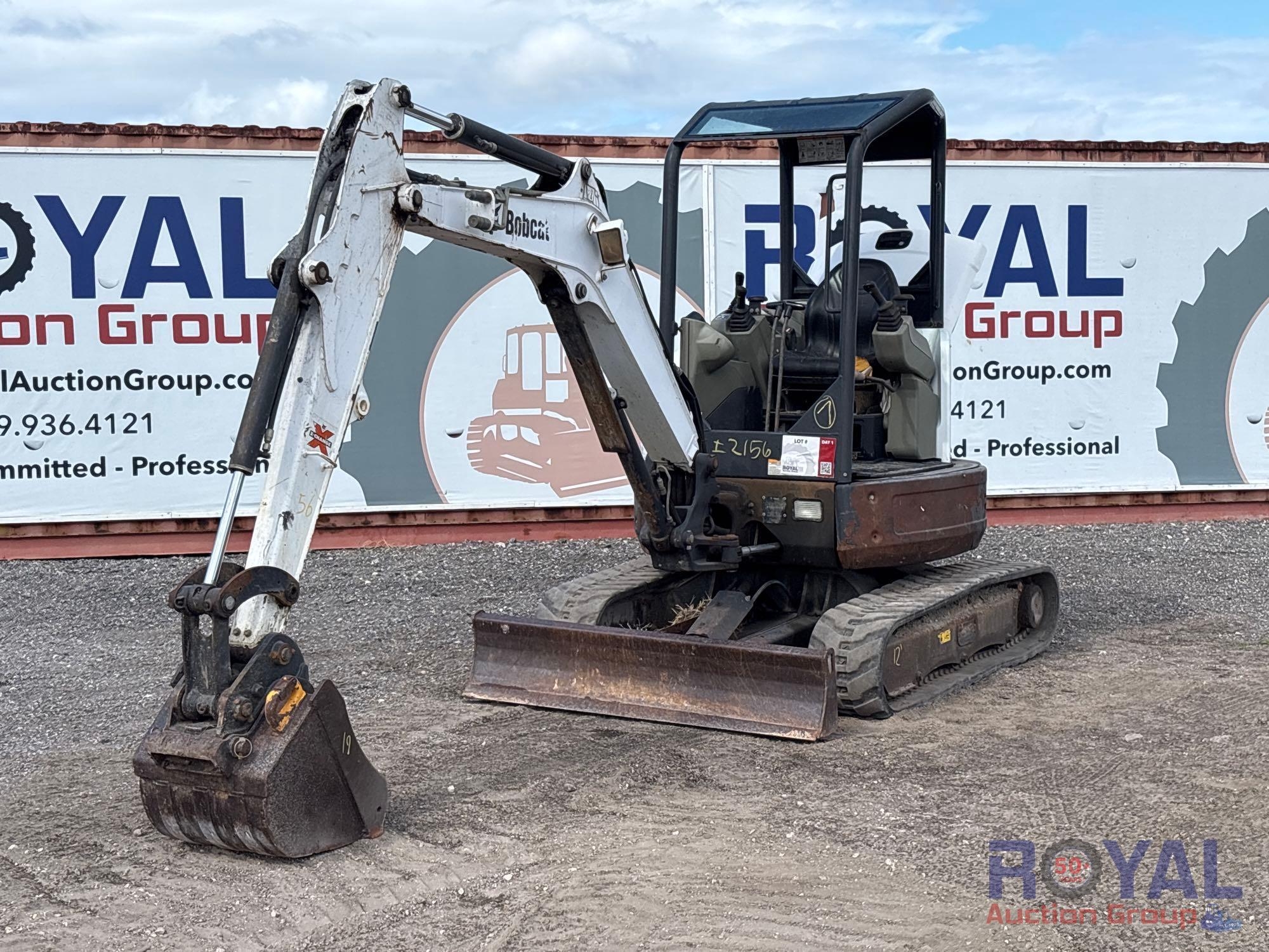 2016 Bobcat E26 Mini Excavator (A55787)