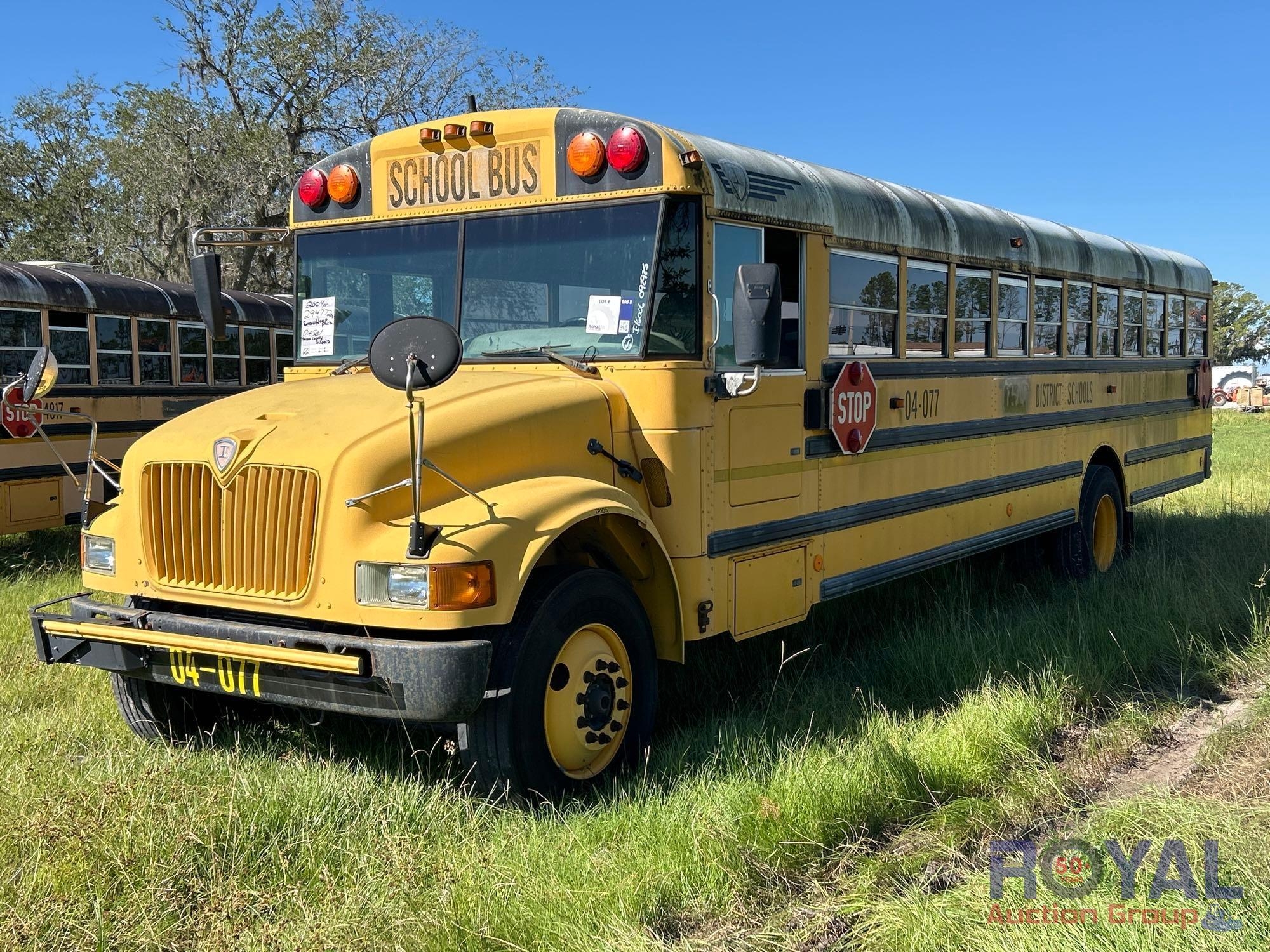 Year: 2004 Make: IC Corporation Model: 3000IC Vehicle Type: Bus Mileage: Plate: Body Type: School (A55852)