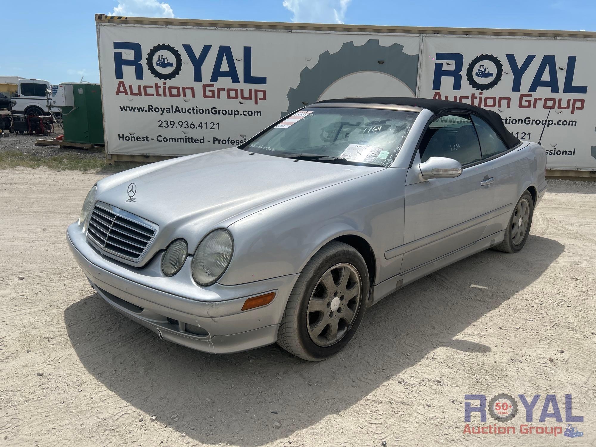 2003 Mercedes-Benz CLK-320 Convertible (A50324)
