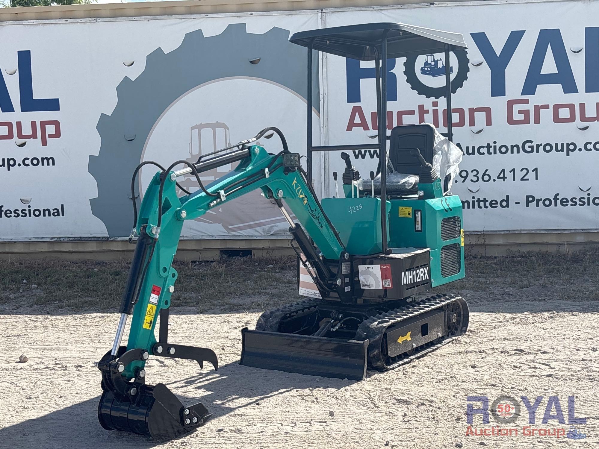Unused 2025 CFG MH12RX Mini Excavator (A55787)