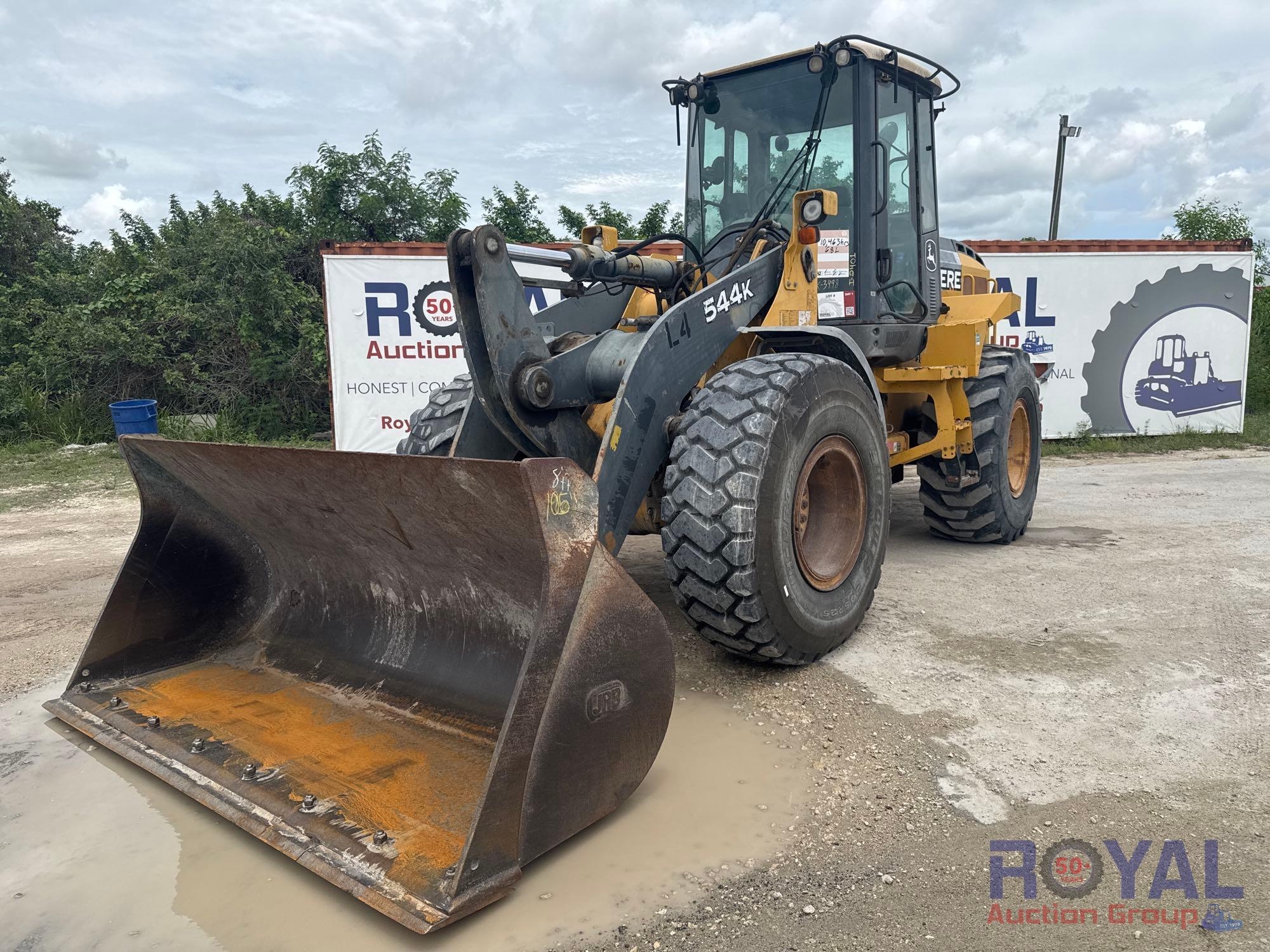 2013 John Deere 544K Articulated Wheel Loader (A46683)