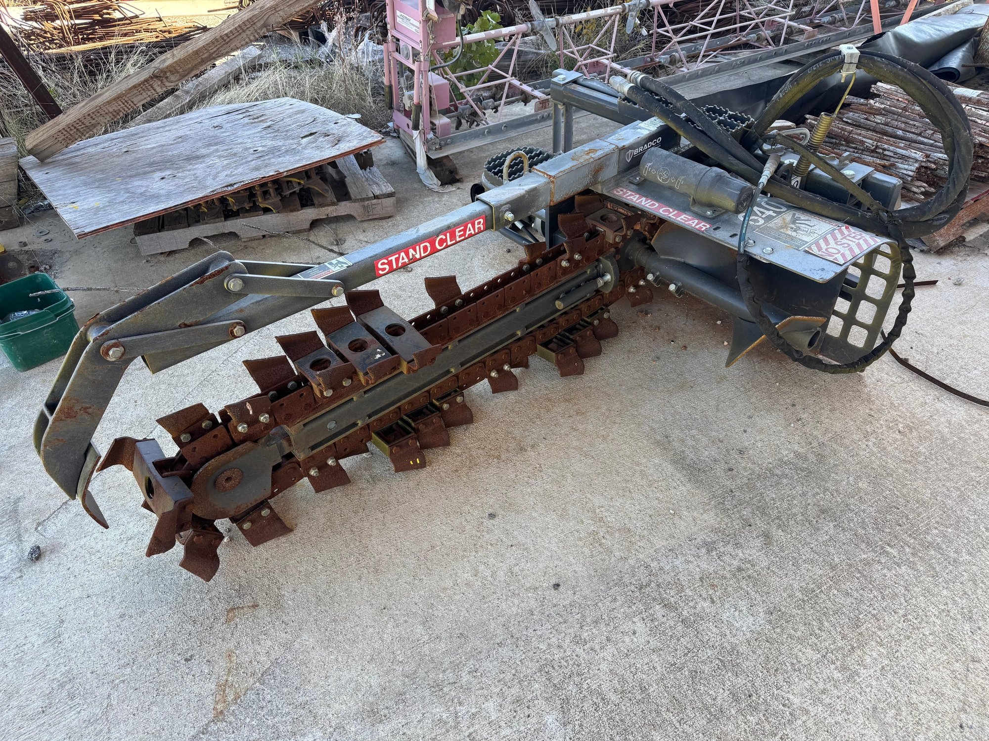 2018 Bradco Paladin 640 Trencher Attachment (A59213)