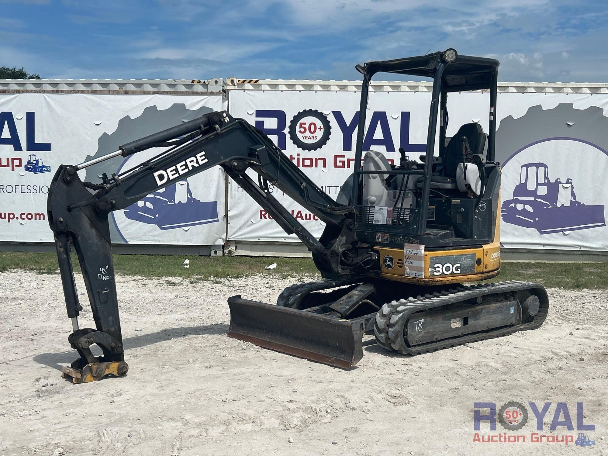 John Deere 30G Mini Excavator (A51691)