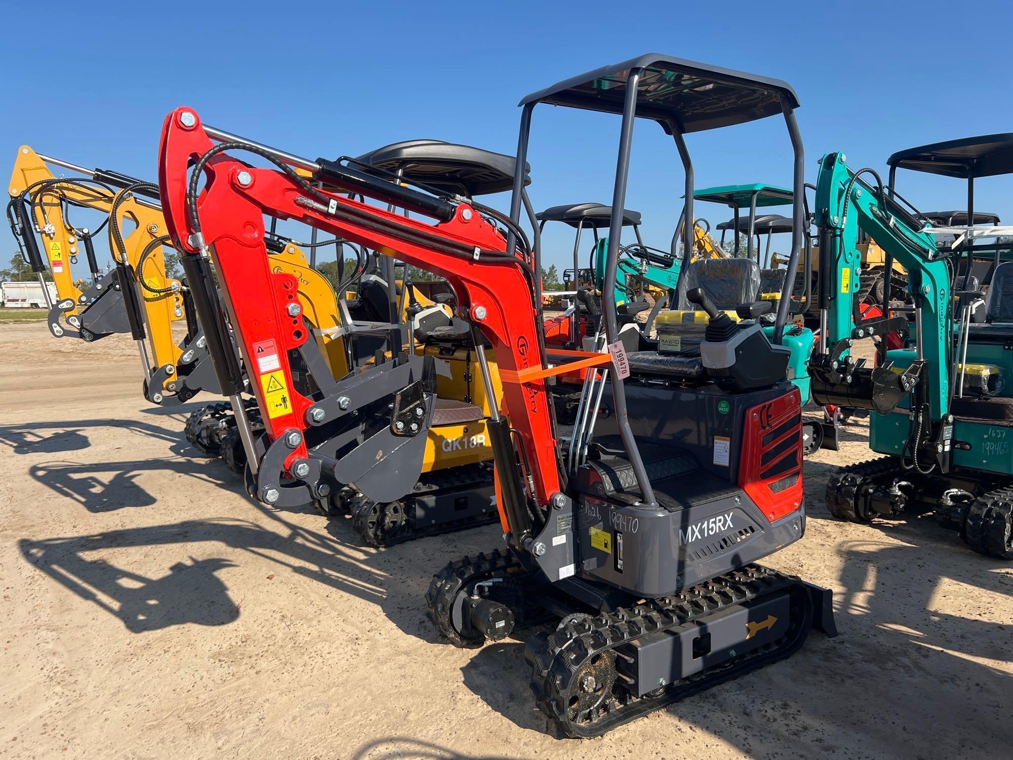 UNUSED CFG INDUSTRIAL MX15RX EXCAVATOR (A51247)