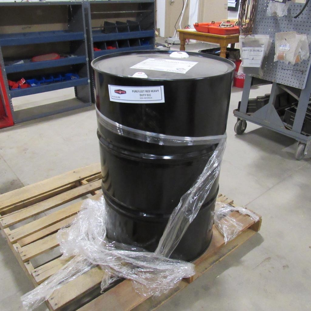 55-Gallon Drum of 50/50 Antifreeze Star Fire Pure Fleet Red Heavy Duty (UNOPENED) (A59076)