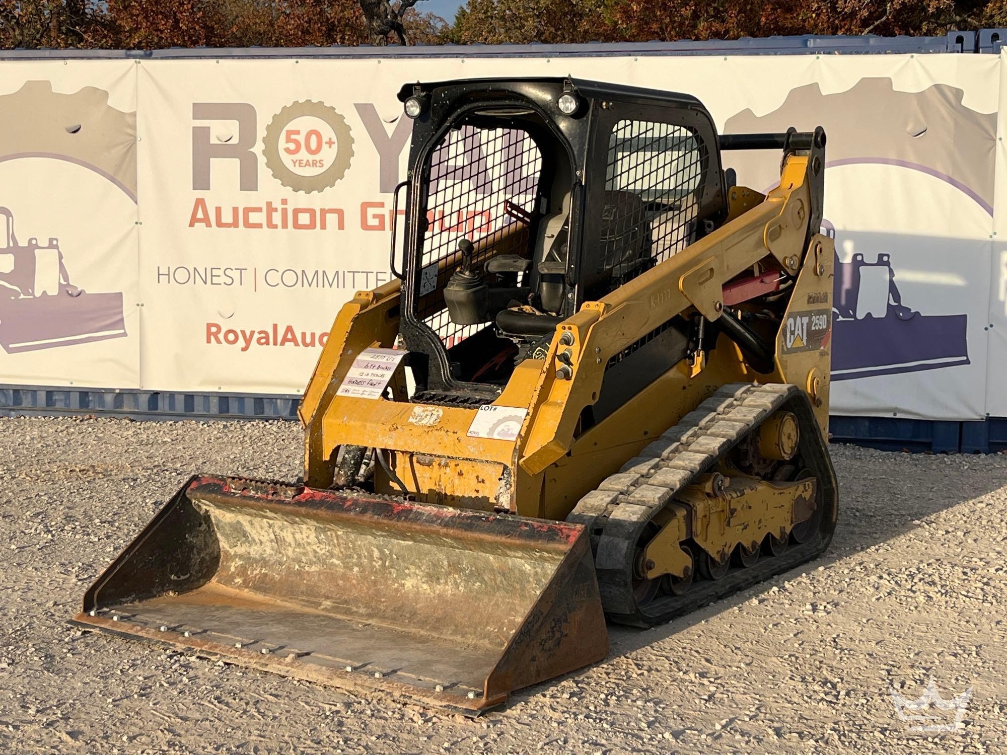 2019 Caterpillar 259D Compact Track Loader Skid Steer (A56857)