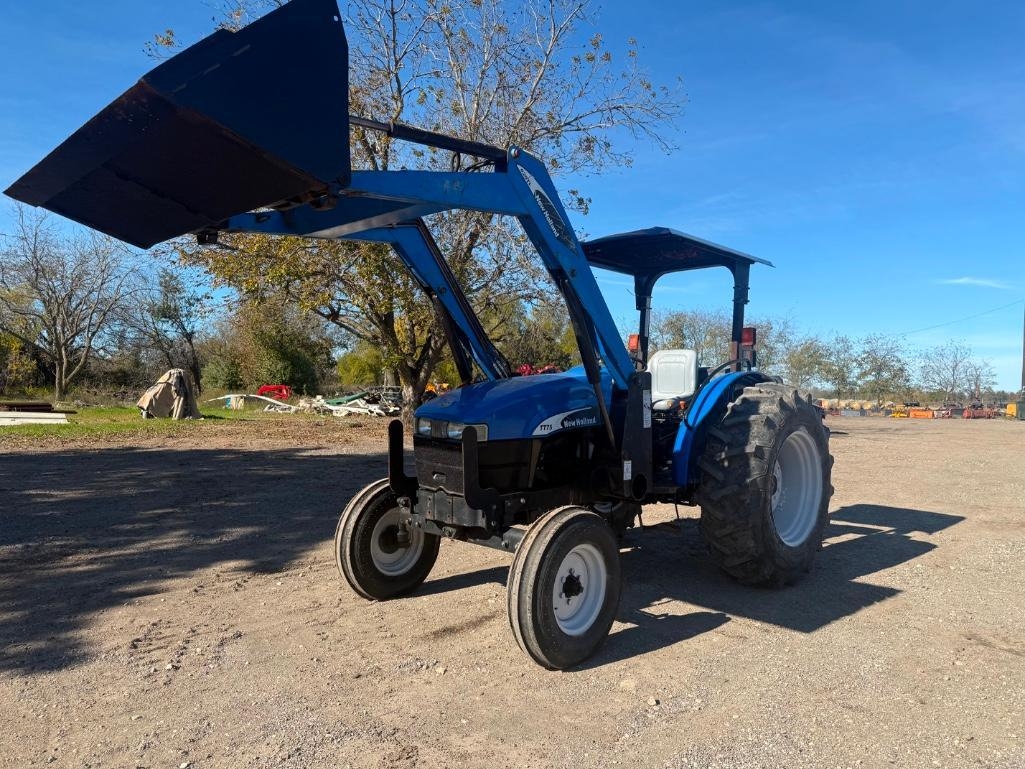 2007 New Holland TN75 2WD Tractor (A59213)