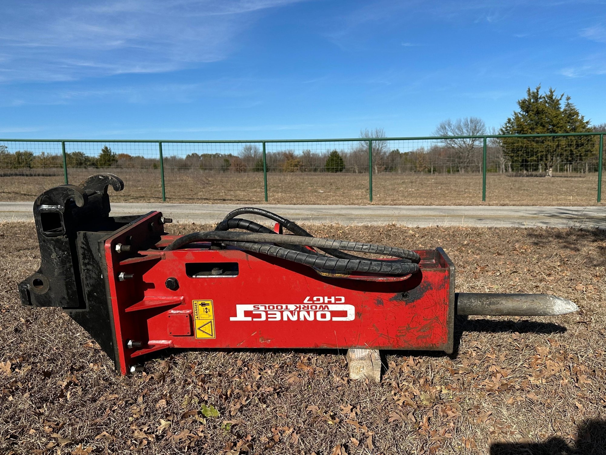 Connect CHG7 Skid Steer Hammer Breaker Skid Steer Attachment (A59213)