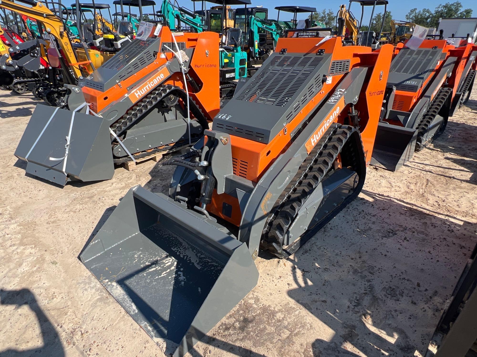 UNUSED HURRICANE STAND ON SKID STEER (A51247)