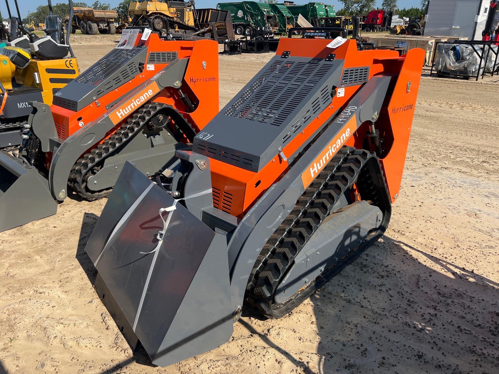 UNUSED HURRICANE STAND ON SKID STEER (A51247)
