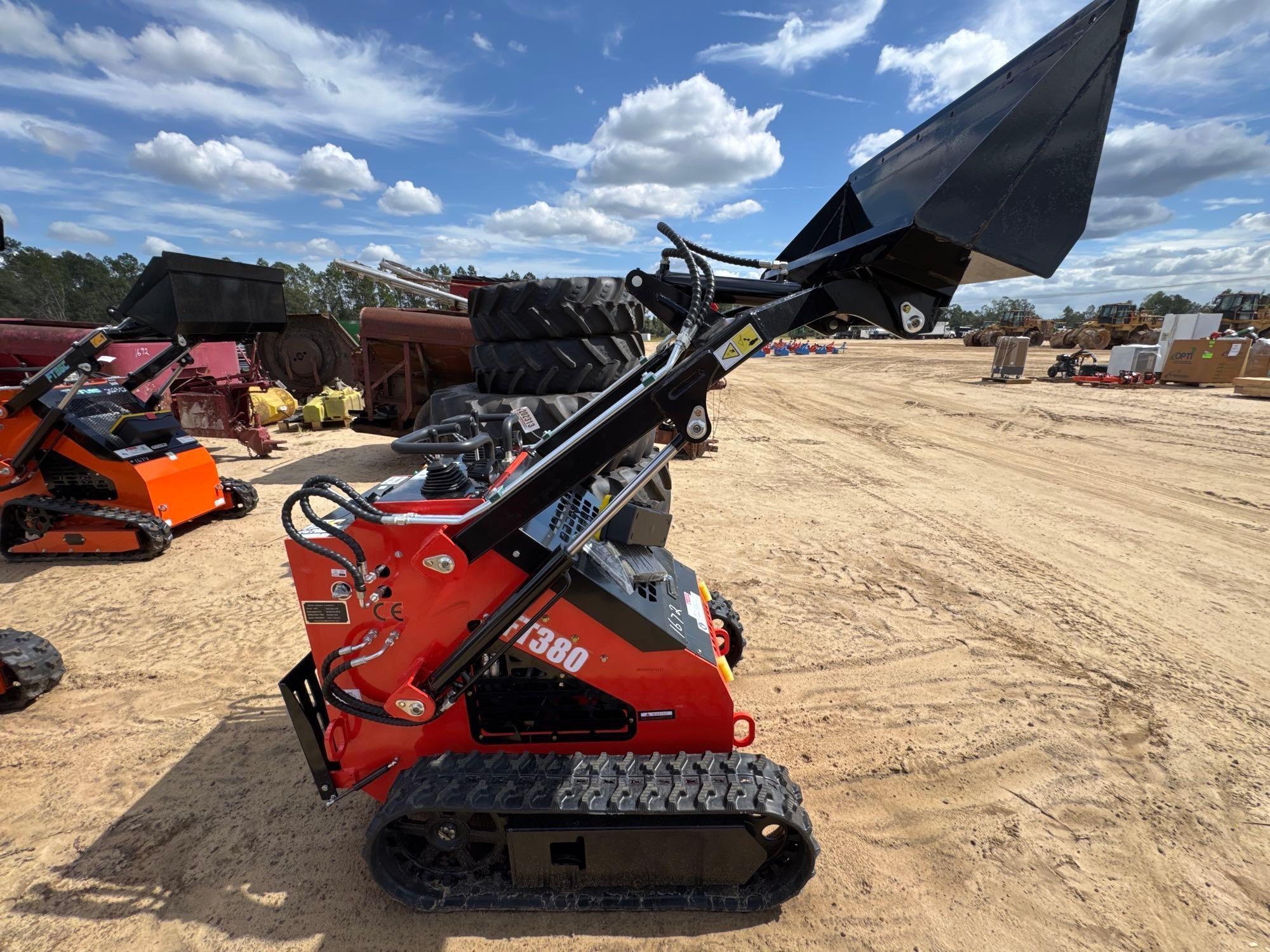 UNUSED FUTURE FT380R STAND ON SKID STEER (A54756)
