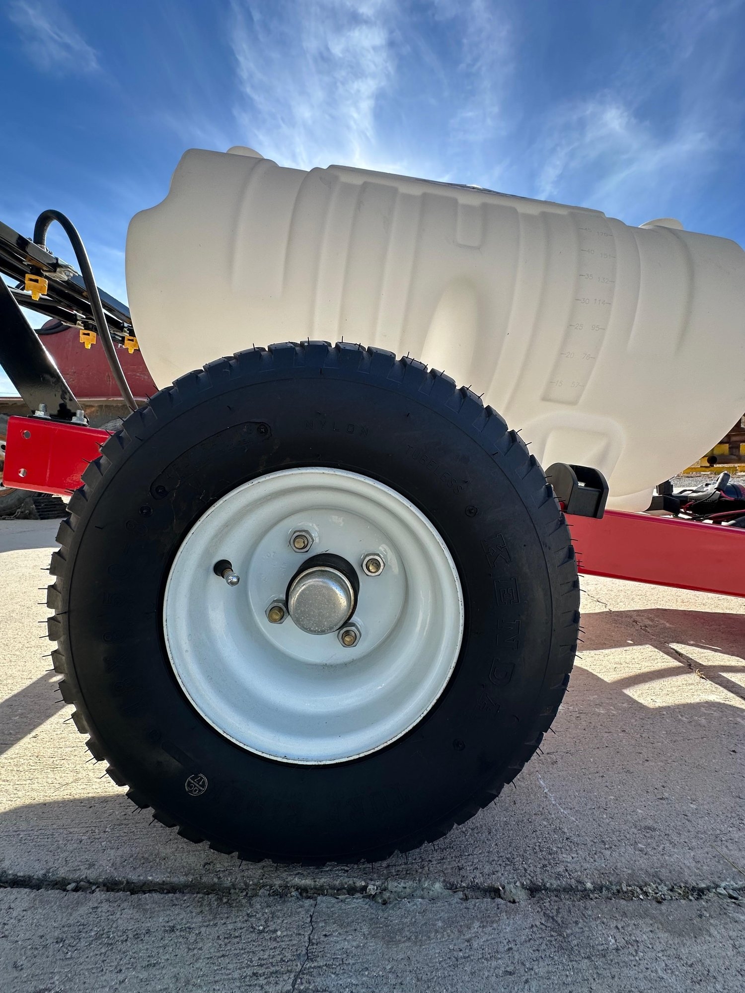 2015 Fimco Industries 60 Gallon Spray Tank and Tow Trailer (A59213)