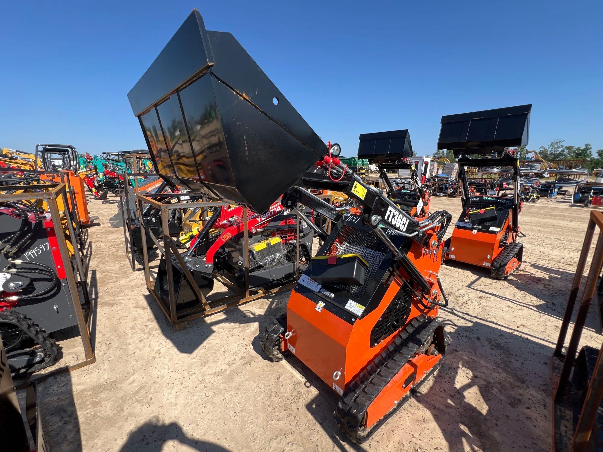 UNUSED FUTURE FT36CJ STAND ON SKID STEER (A51247)