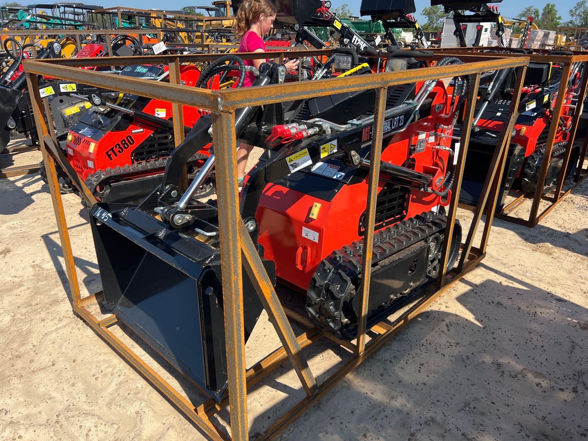 UNUSED AGT LRT23 STAND ON SKID STEER (A51247)