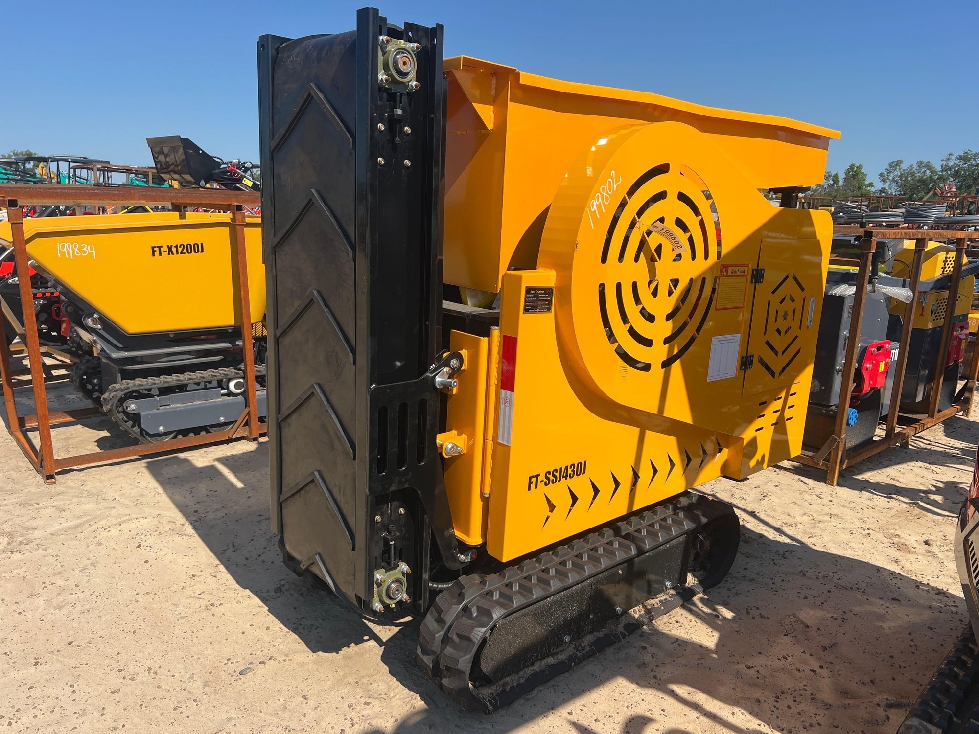 UNUSED FUTURE SSJ430J WALK BESIDE JAW CRUSHER (A51247)