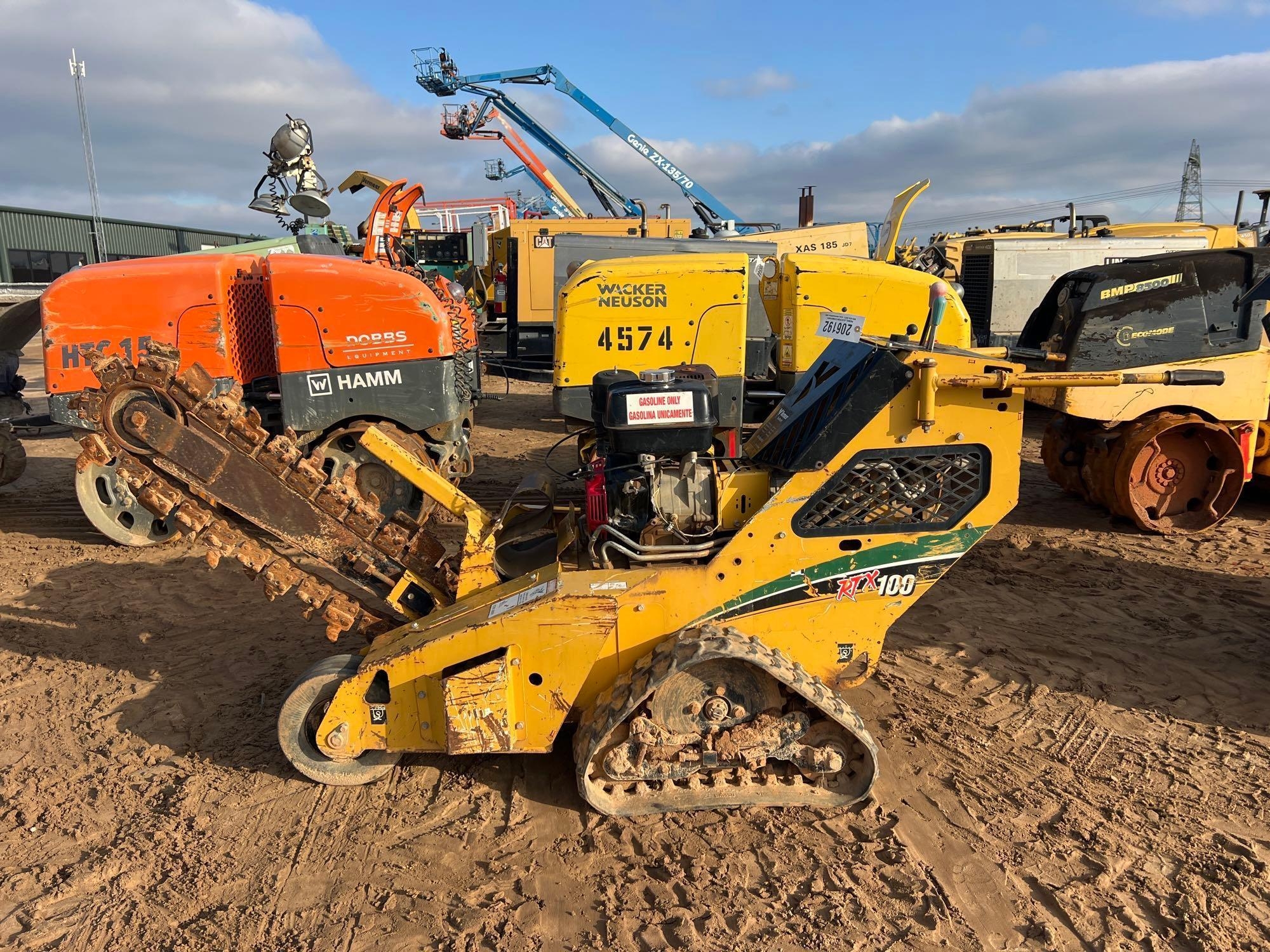 VERMEER RTX100 WALK BEHIND TRENCHER (A52709)