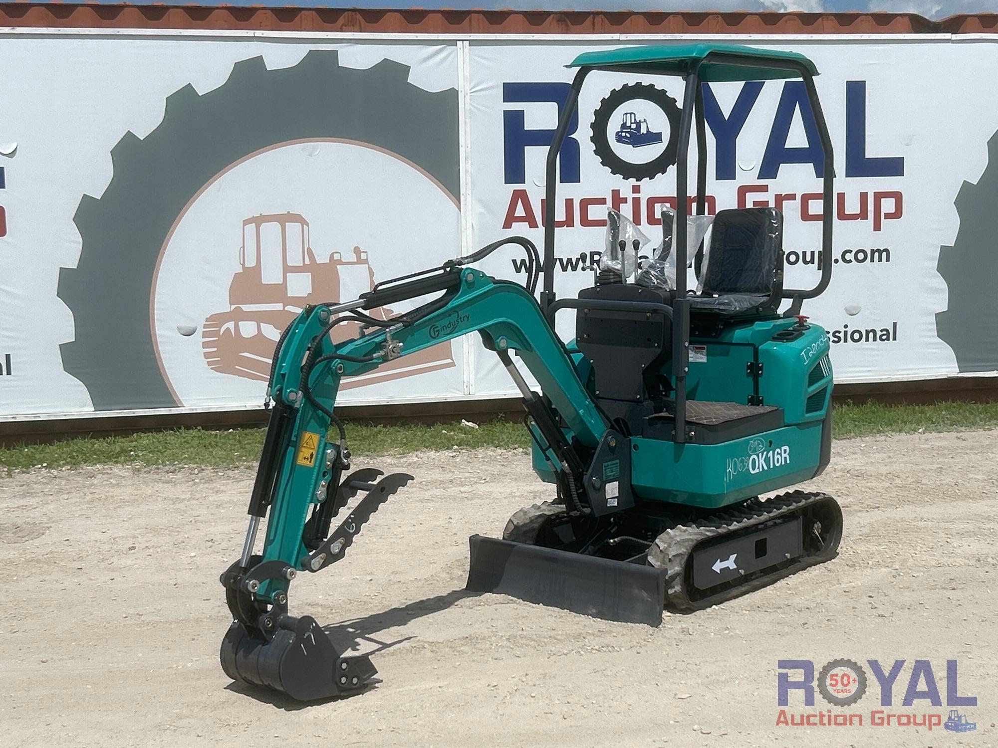 Unused 2025 CFG QK16R Mini Excavator (A50322)