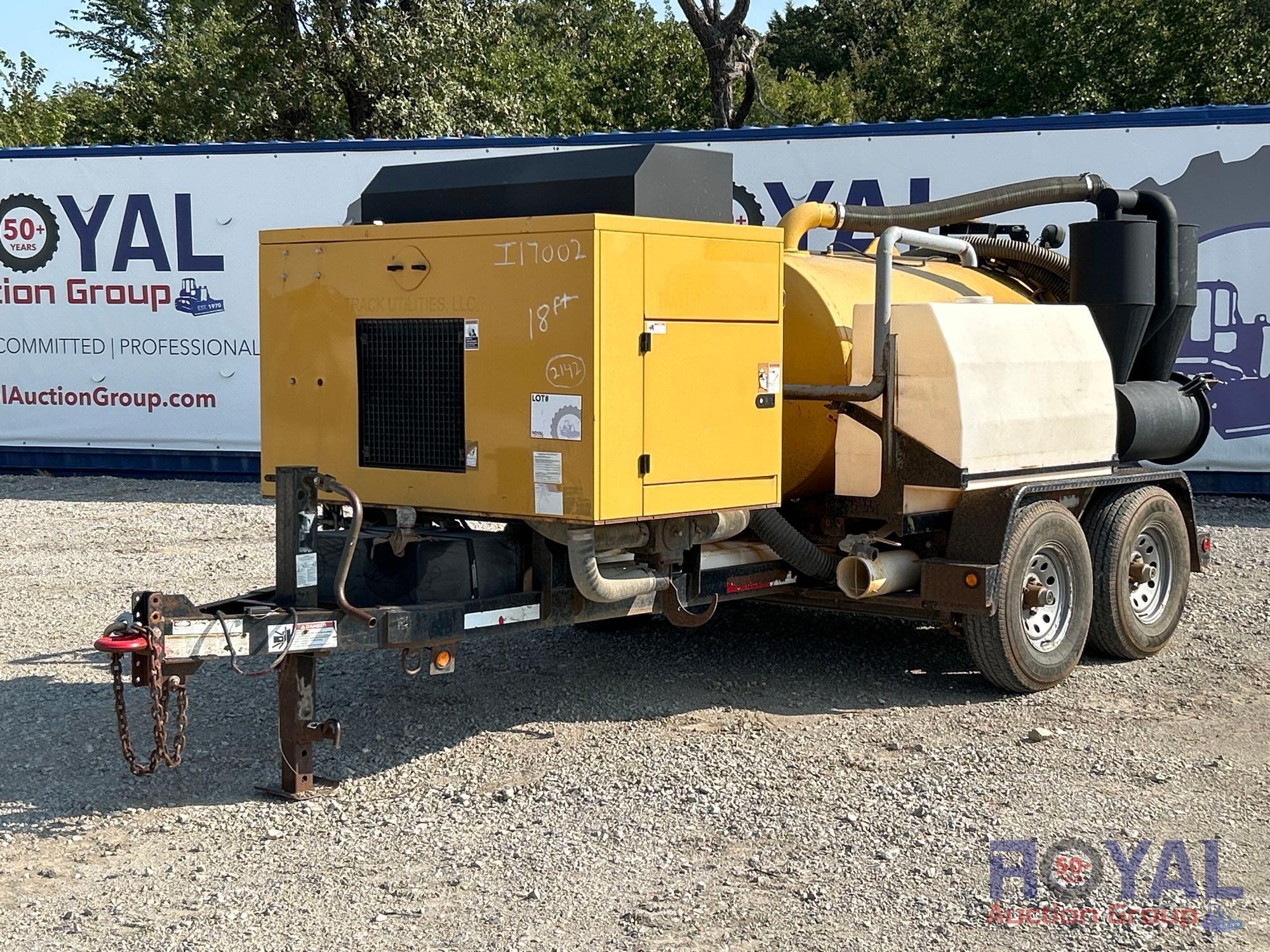 2012 Vermeer V500LEHD Vacuum T/A Towable Trailer (A52377)