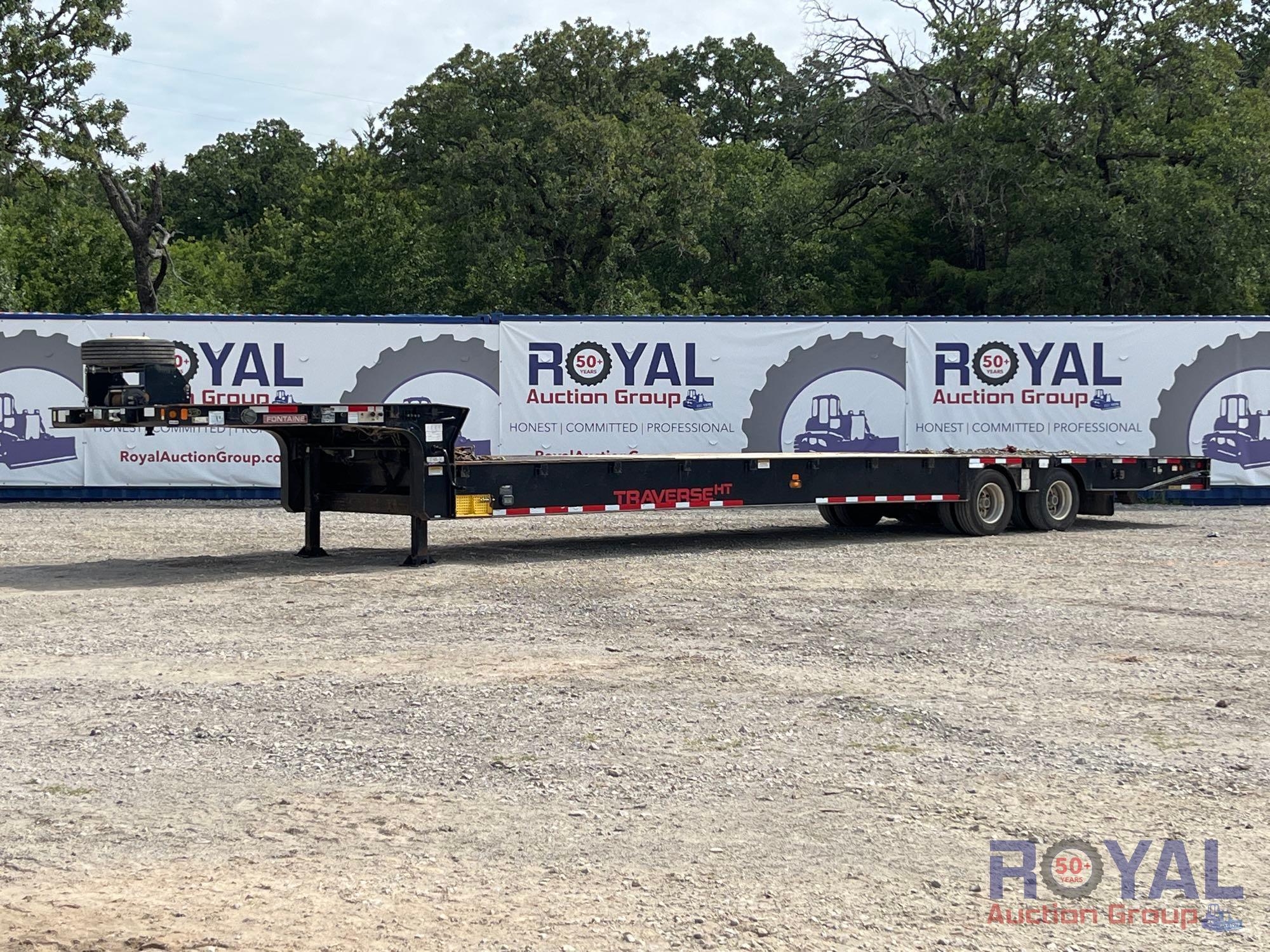 2019 Fontaine Traverse HT T/A 48ft Loyboy Trailer (A49461)